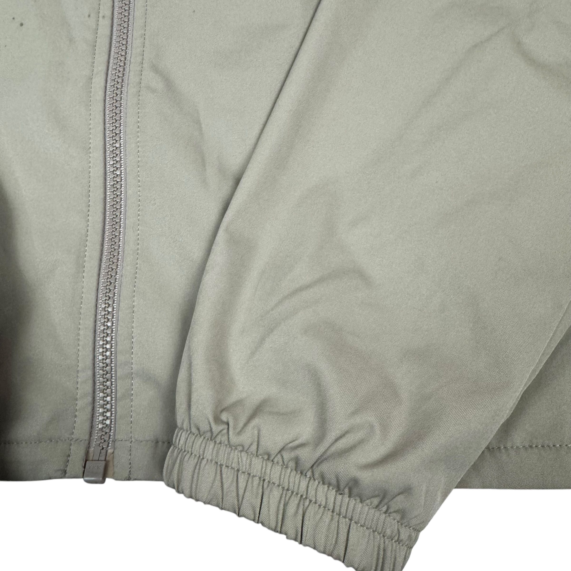 Nike × Vintage Nike Beige Swoosh Full Zip Windbreaker Jacket Medium Size M / US 6-8 / IT 42-44 - 6 Thumbnail