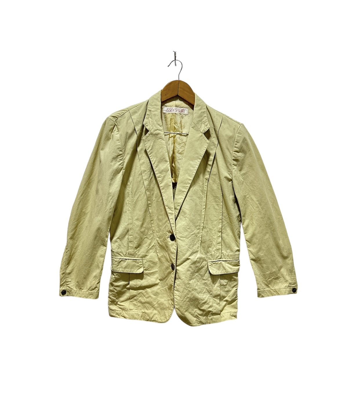 Issey Miyake Issey Sport Jacket Double Button Design Size US M / EU 48-50 / 2 - 1 Thumbnail