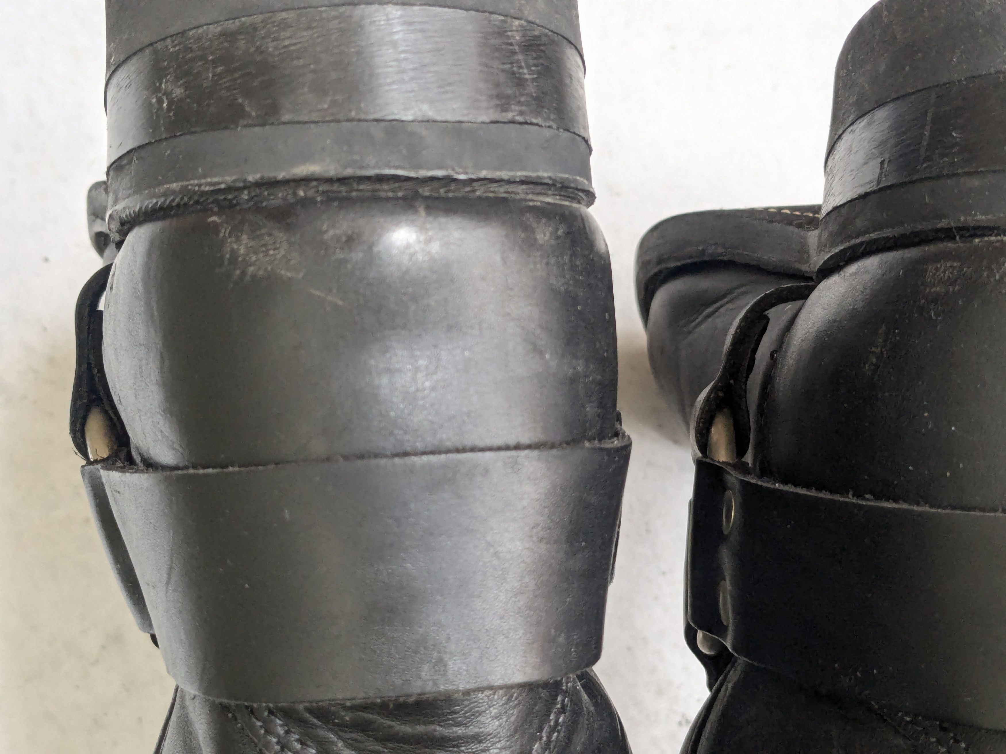 Frye Frye Harness Boots Black Leather 13 M Strap USA Size US 13 / EU 46 - 13 Thumbnail