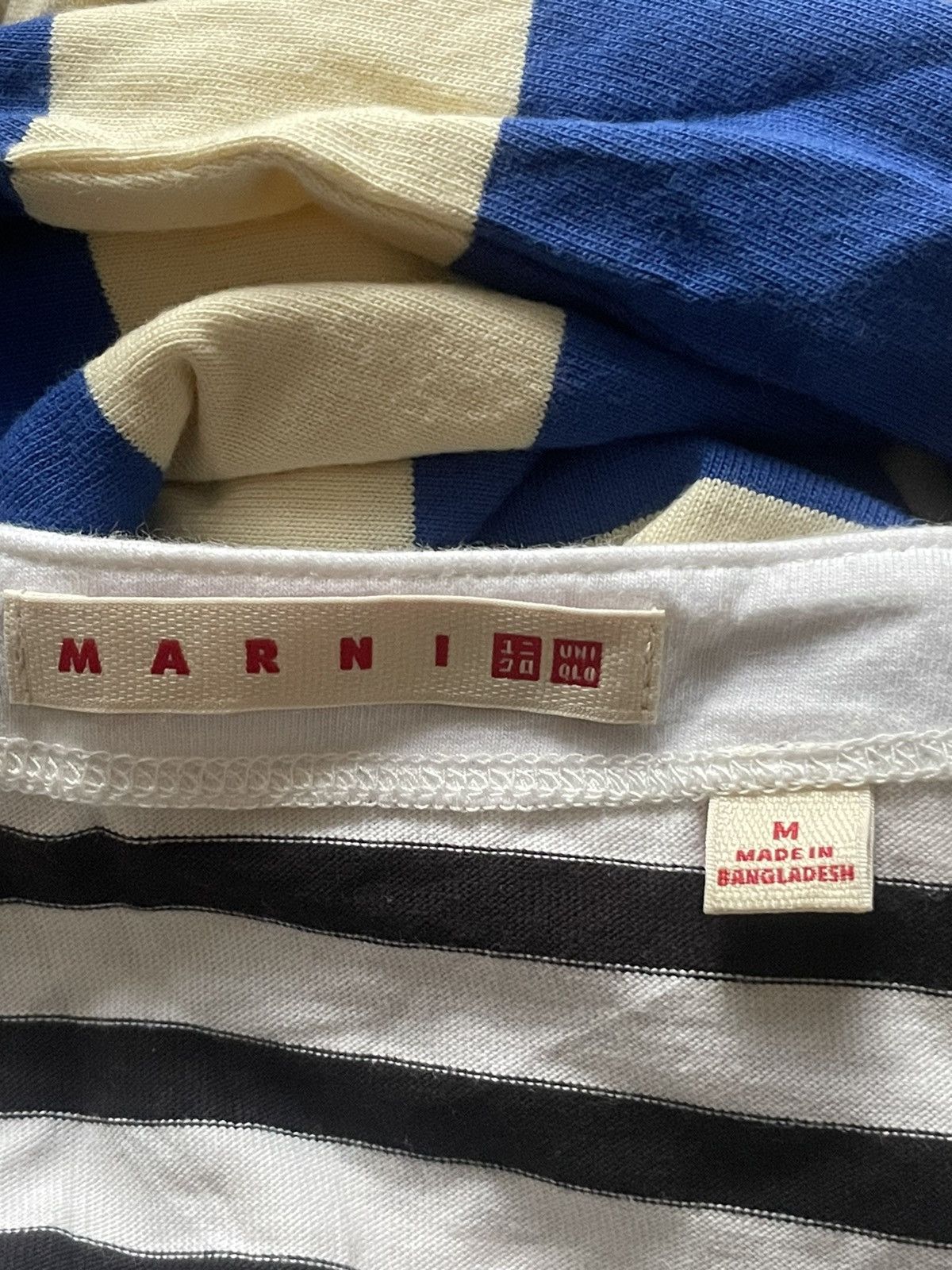 Marni × Uniqlo Marni X Uniqlo border dress Size M / US 6-8 / IT 42-44 - 4 Thumbnail