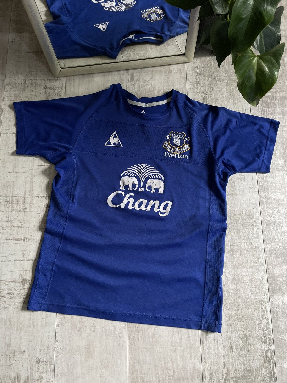Le Coq Sportif Vintage Le Coq Sportif Everton 2010/2011 Football Shirt RARE Size US M / EU 48-50 / 2 - 1 Thumbnail