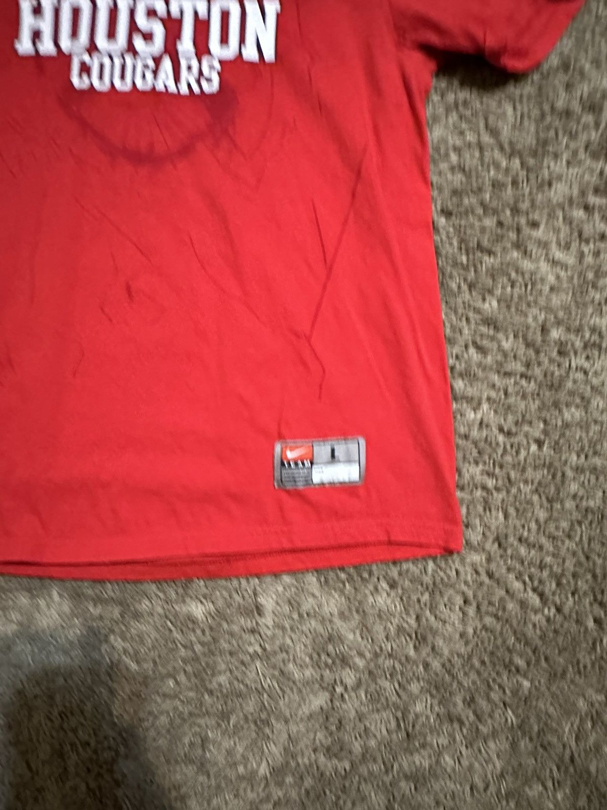 NCAA Vintage NCAA Nike Houston Cougars shirt 00s size large Size US L / EU 52-54 / 3 - 2 Thumbnail