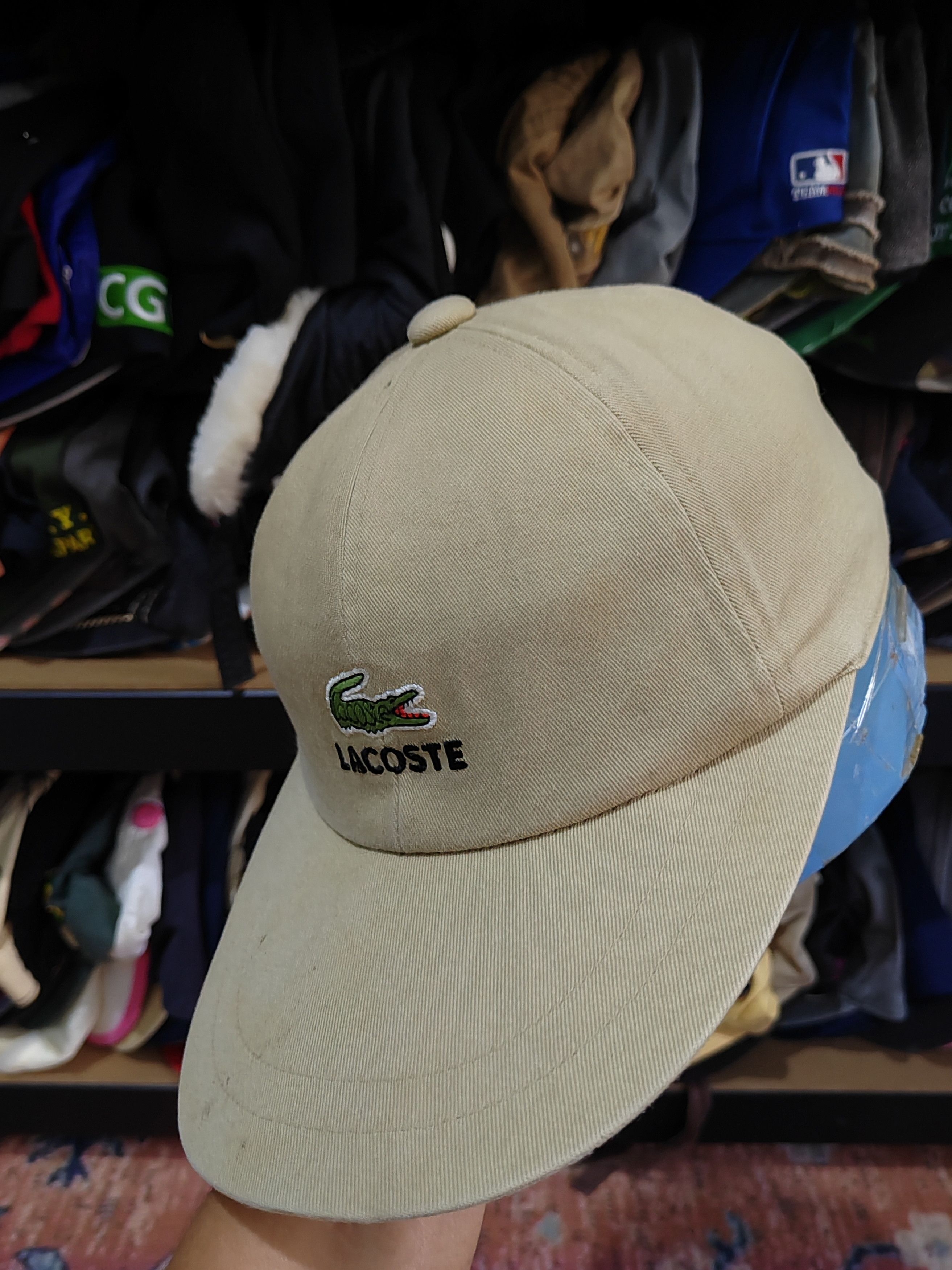 Lacoste Vintage Lacoste Cap Hat (Small Size) Size ONE SIZE - 3 Thumbnail