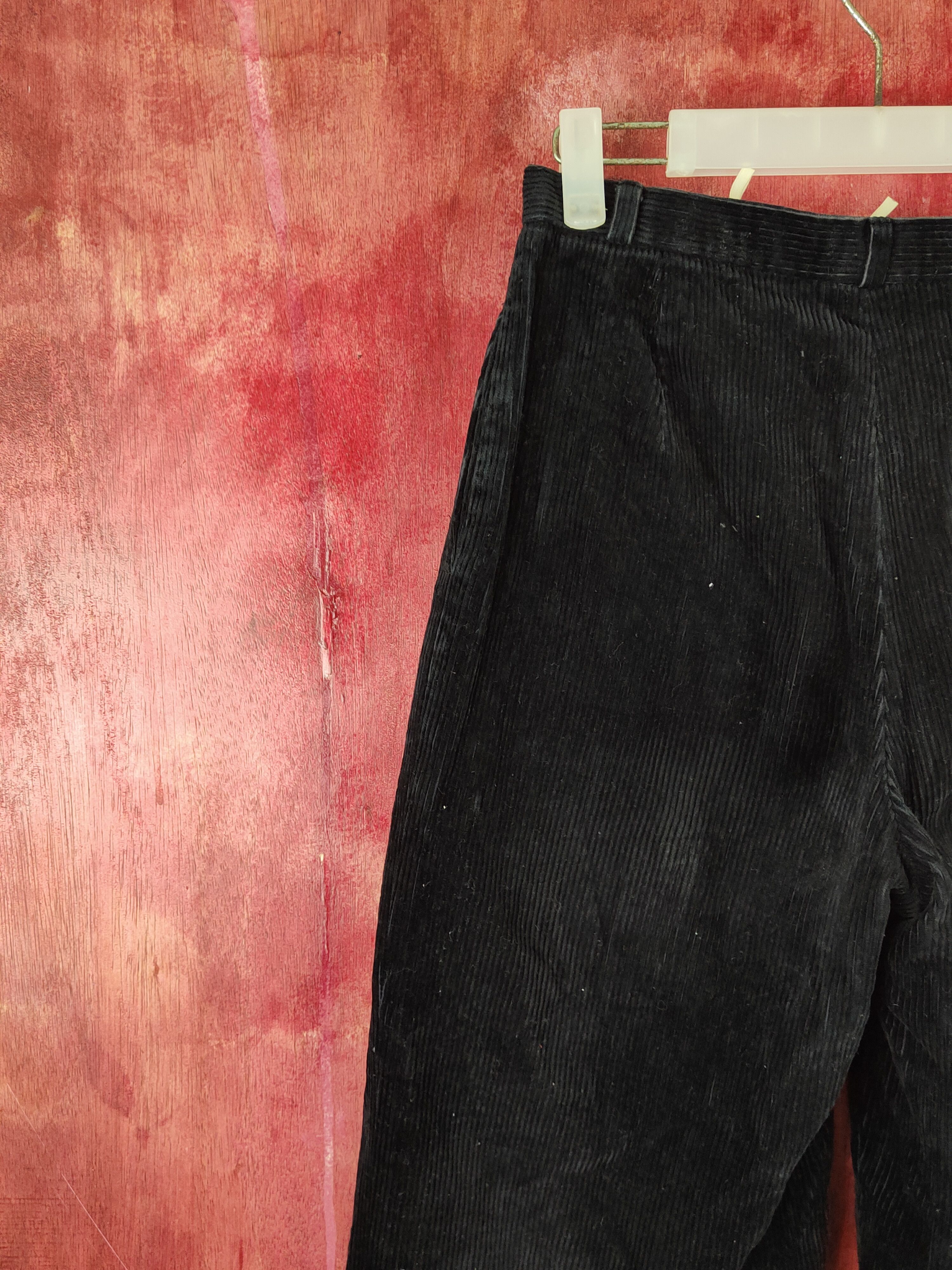 Vintage miss Onward Black vintage Corduroy Pants #S1726 Size 25" / US 0 / IT 36 - 8 Thumbnail