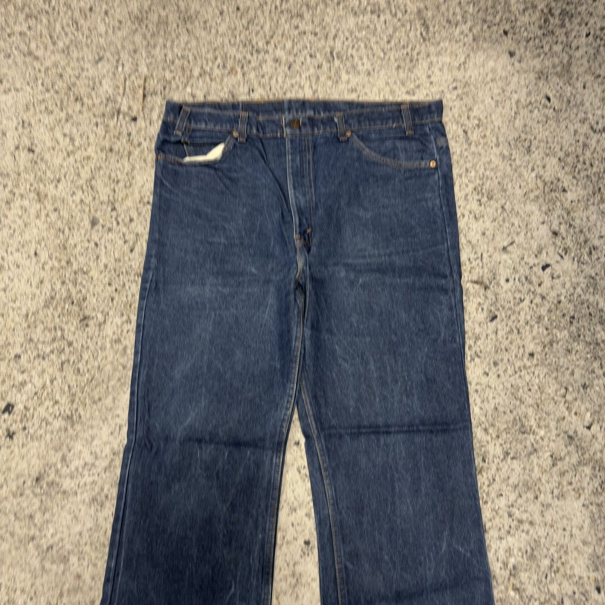Levi's 80s Levi’s 517 Bootcut Flare Denim Jeans ERD Grunge Chrome Size US 40 / EU 56 - 9 Thumbnail