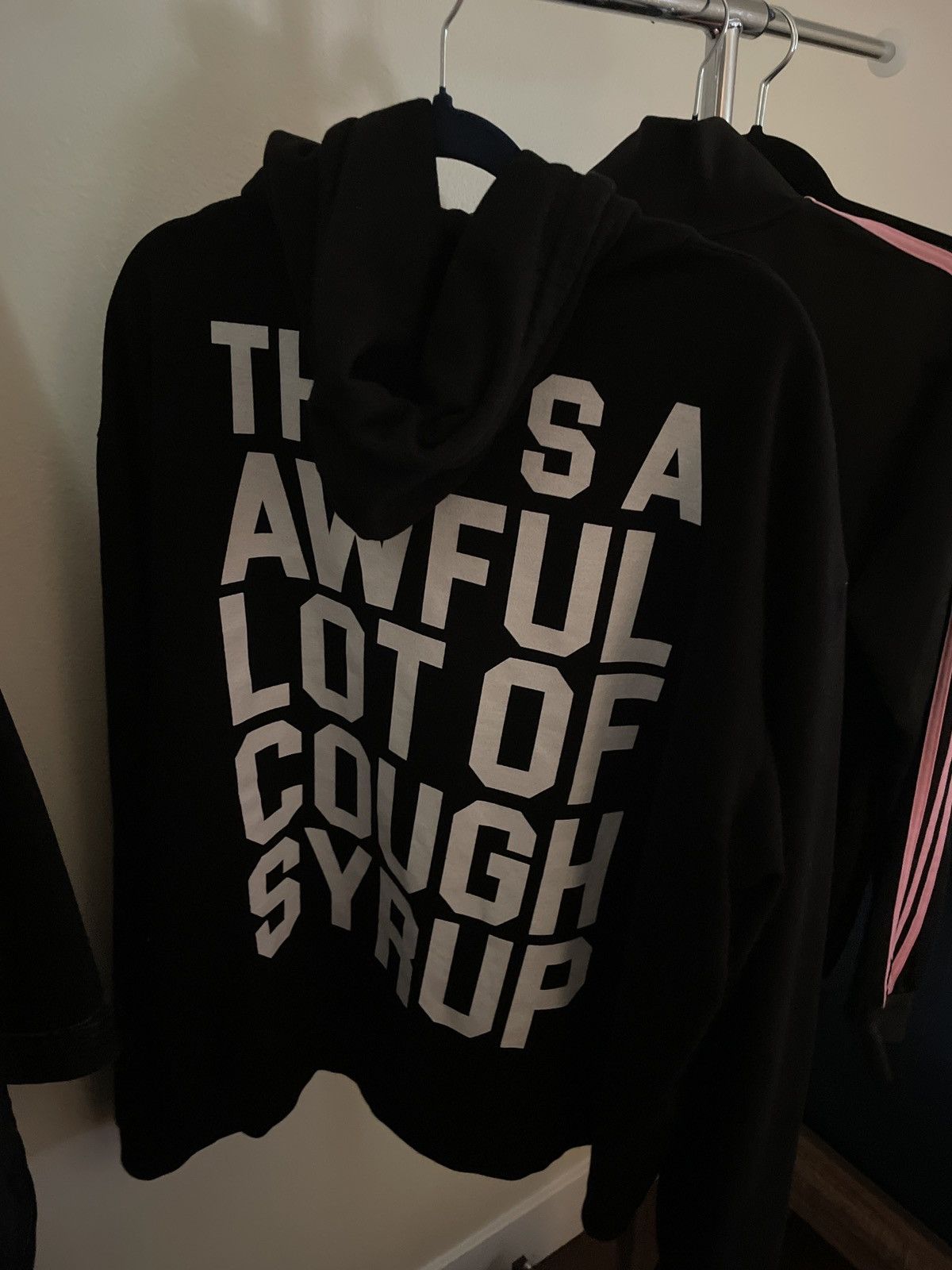 Awful lot of cough syrup zip up hoodie
