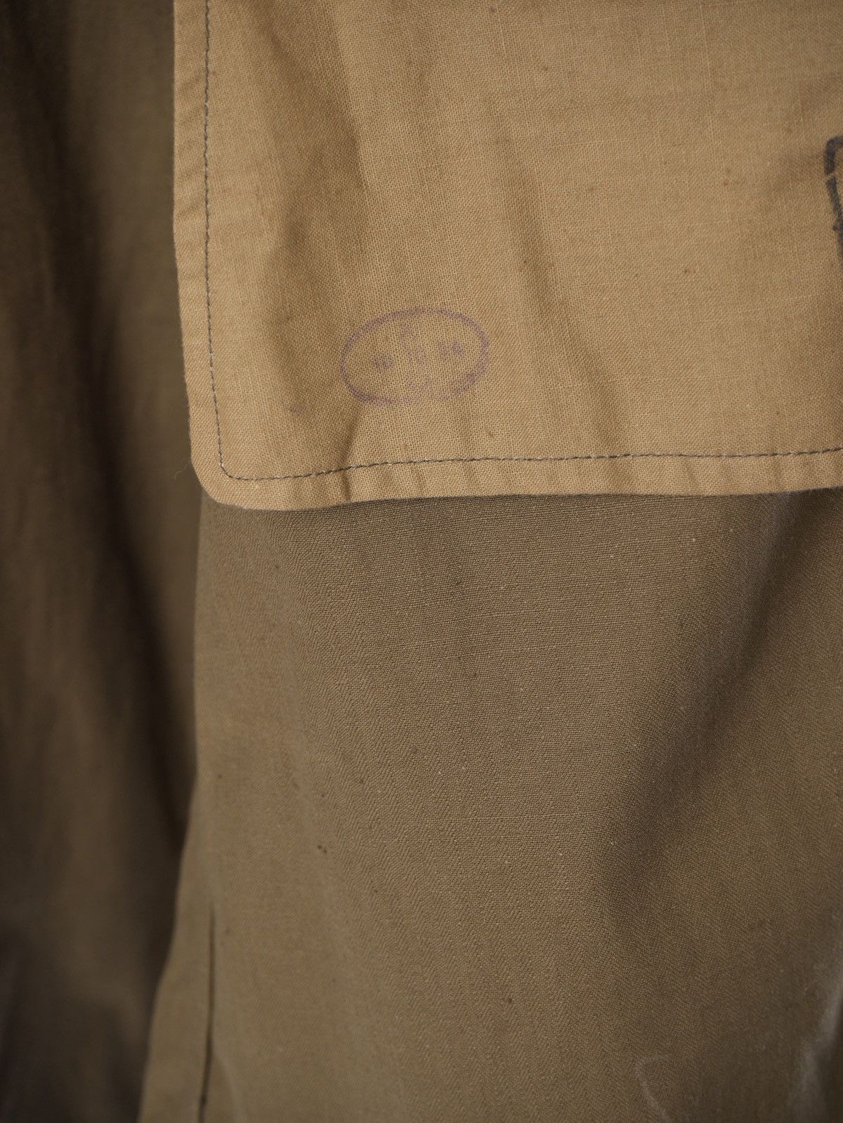 Vintage Vintage French Army M47/52 Combat Jacket L Size US L / EU 52-54 / 3 - 7 Thumbnail