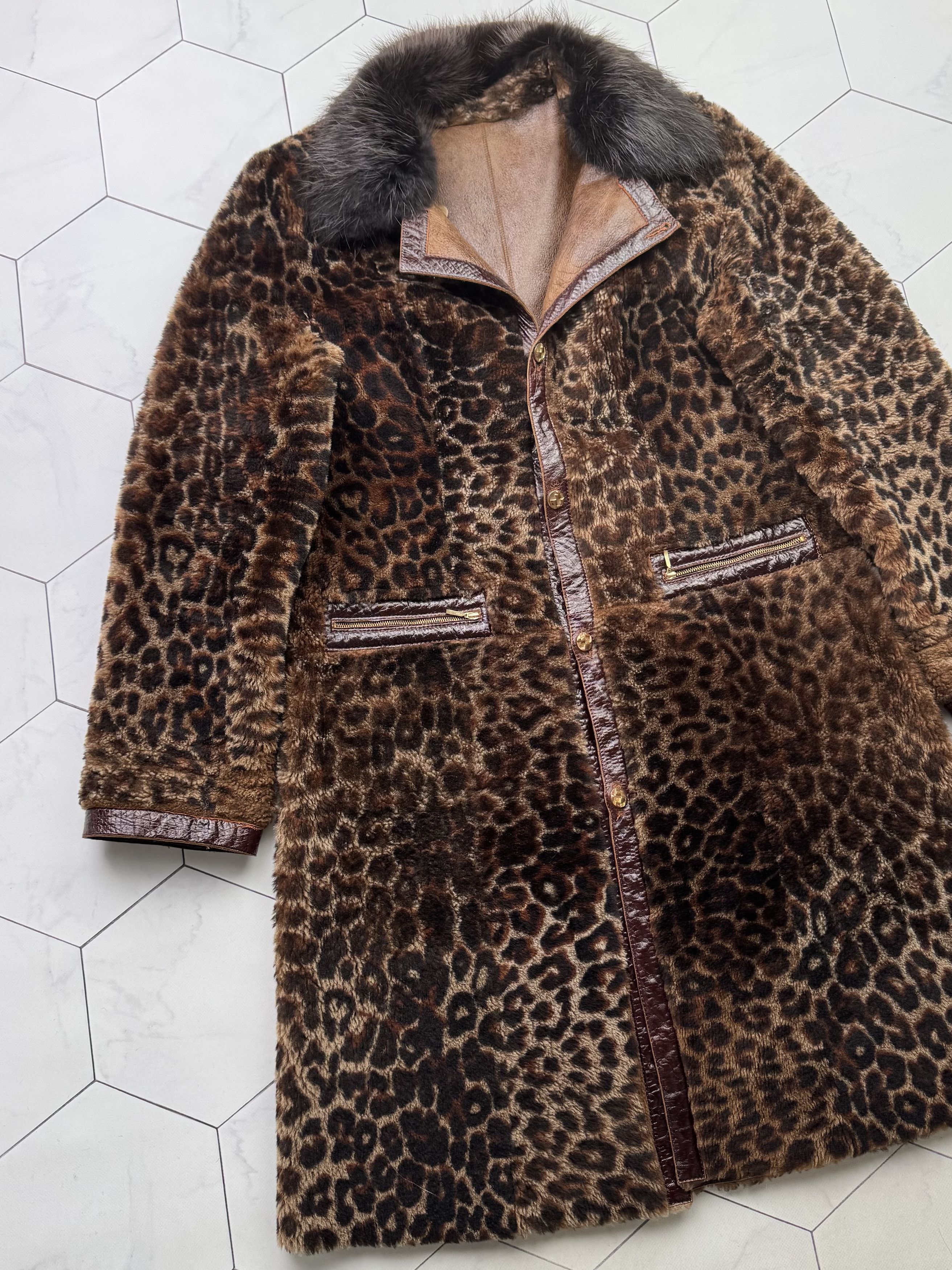 Japanese Brand Vintage Real Sheepskin 2 in 1 Coat (B586)E2 Size L / US 10 / IT 46 - 12 Thumbnail