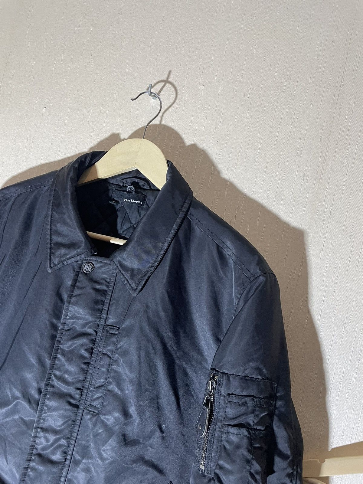 Japanese Brand × The Kooples The Kooples streetwear bomber jacket Size US M / EU 48-50 / 2 - 2 Thumbnail