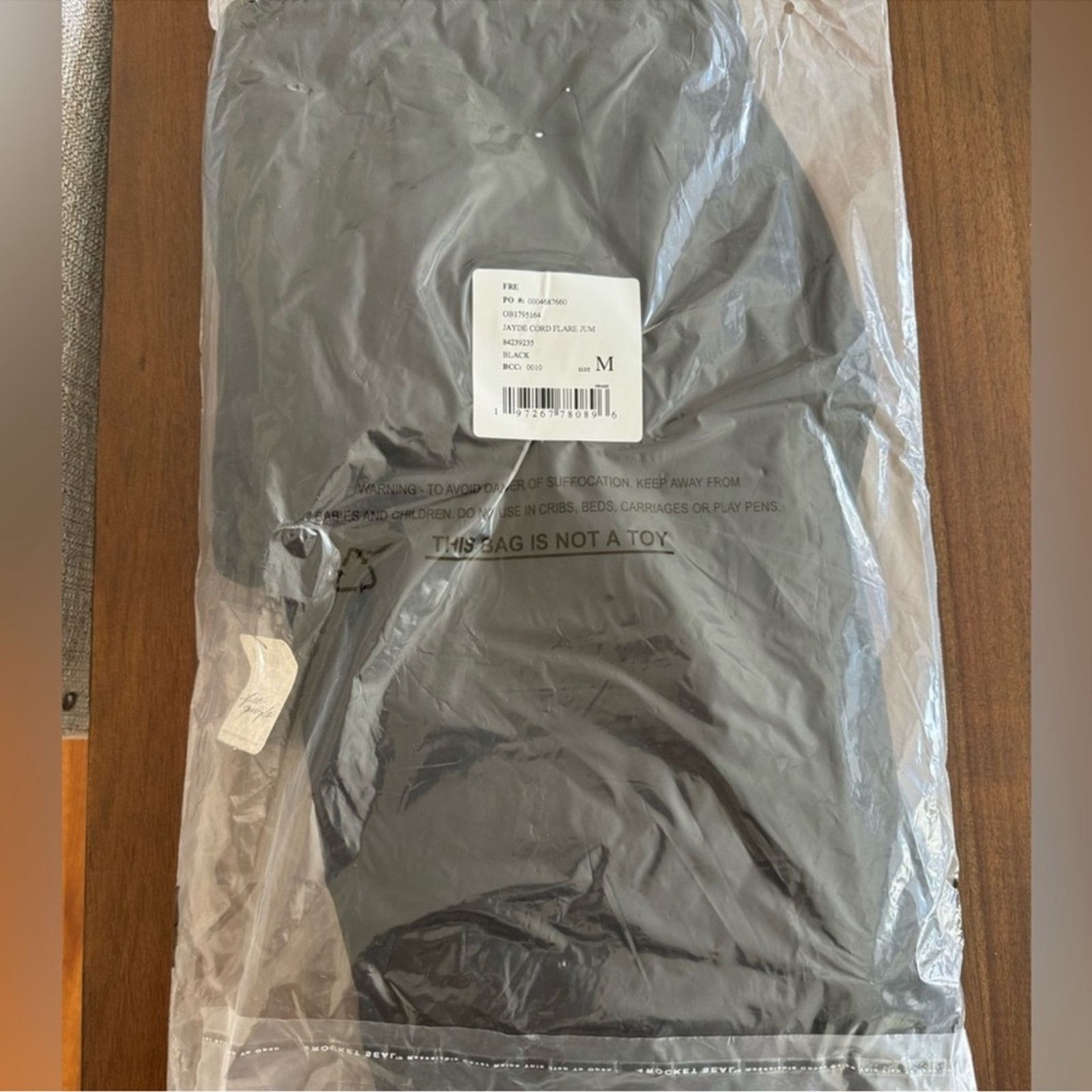 Free People 🎉LAST CHANCE🎉Free People Jayde Cord Flare Jumpsuit Size 32" / US 10 / IT 46 - 2 Thumbnail