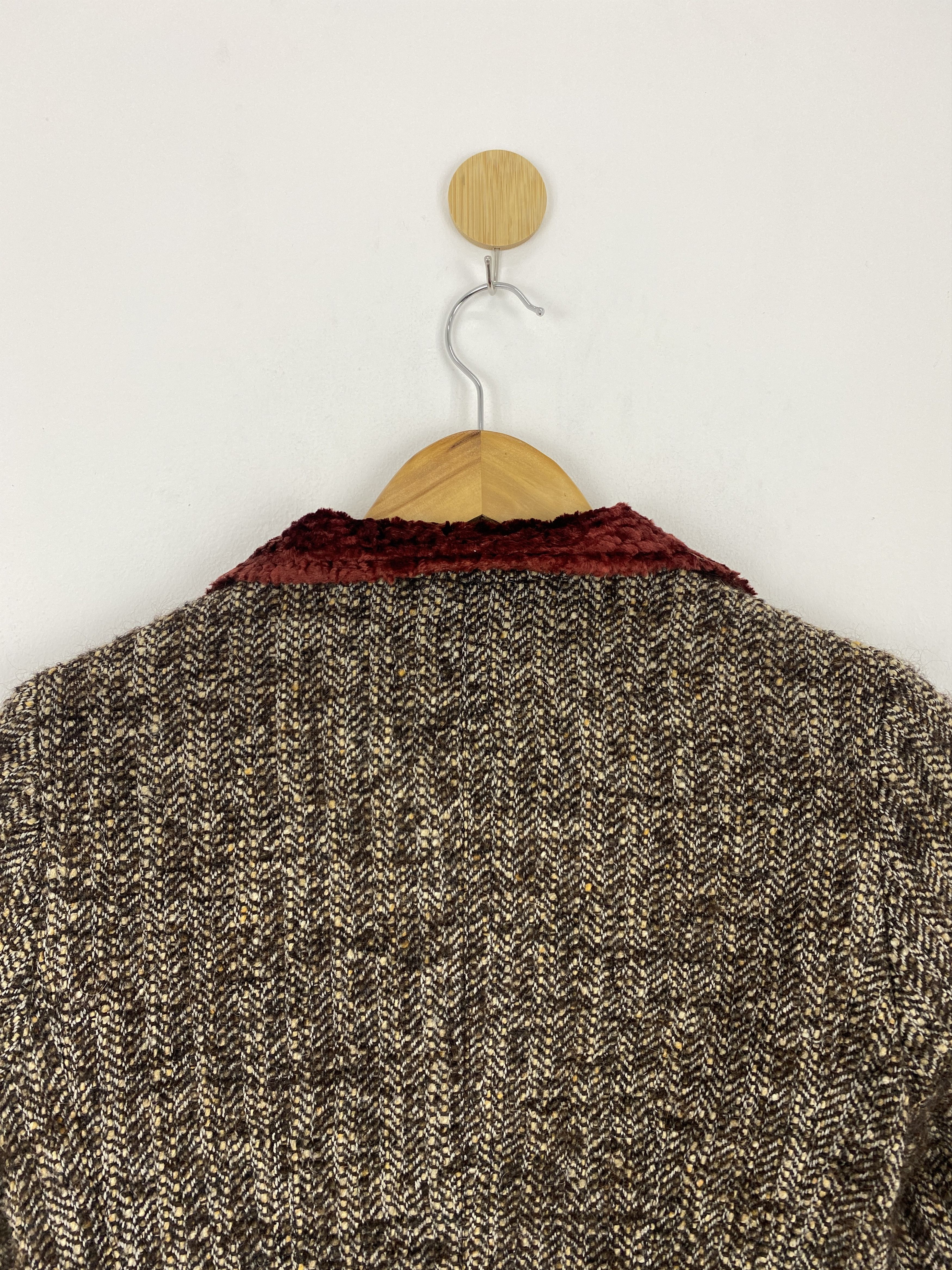 Japanese Brand × Vintage Vintage Comme Ca Du Mode Wool Peacoat Jacket Size US XXS / EU 40 - 4 Thumbnail