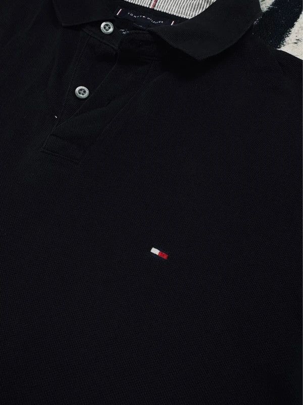 Tommy Hilfiger Tommy Hilfiger black M logo polo shirt Size US M / EU 48-50 / 2 - 4 Thumbnail
