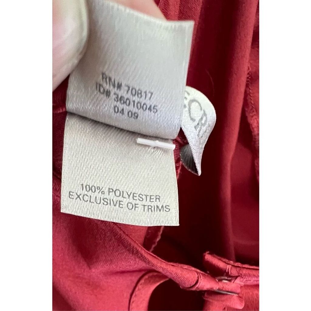 Victoria's Secret Victoria’s Secret Red Cowl Neck Spaghetti Strap Slip Dress Size ONE SIZE - 4 Thumbnail