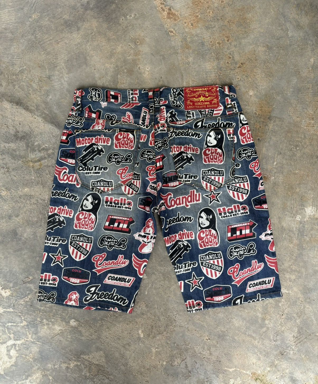 Hysteric Glamour × Japanese Brand Y2k Hysteric Glamour Style Legitimate Denim Full Print Size US 34 / EU 50 - 1 Thumbnail