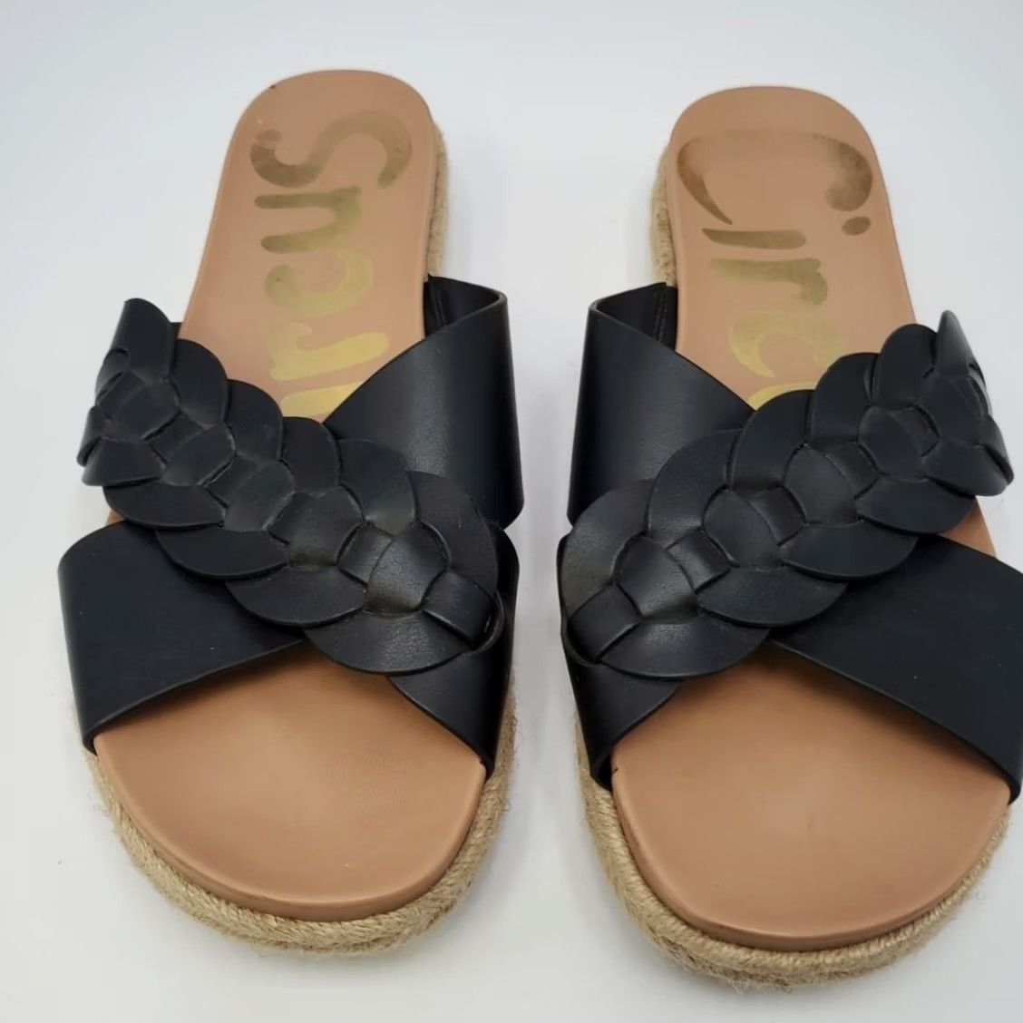 Sam Edelman Circus by Sam Edelman Sandal Nola Espadrille Platform Open Toe Black Women's 11 Summer Spring Size US 11 / IT 41 - 3 Thumbnail