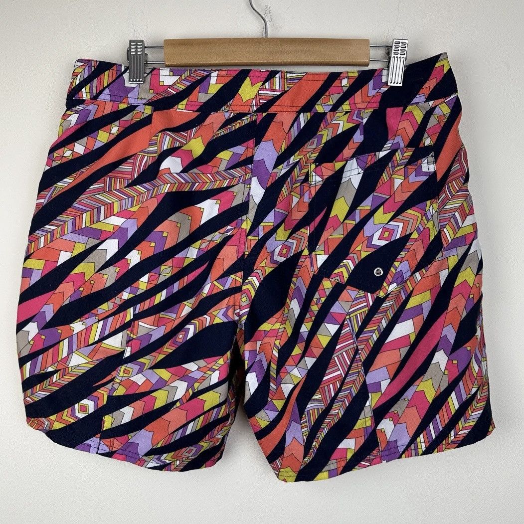 Mr Turk 70s print Mr Turk Size 32 orange and purple trunks Size US 32 / EU 48 - 2 Thumbnail