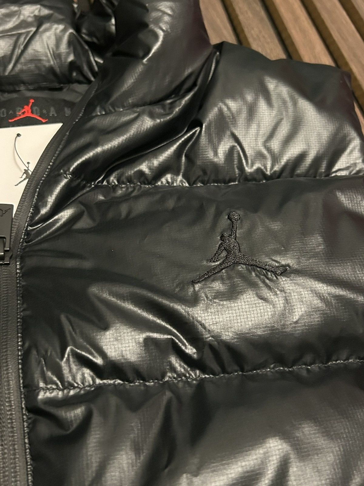 Jordan Brand Nike Air Jordan Flight Down Puffer Vest Size US M / EU 48-50 / 2 - 2 Thumbnail