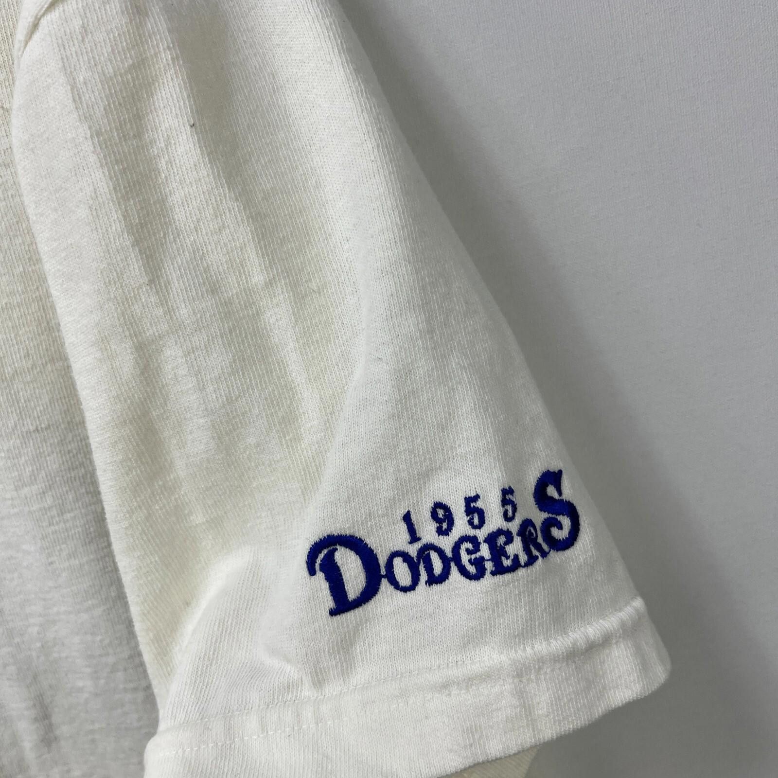 Starter Starter Vintage MLB Brooklyn Dodgers 1955 Jersey Medium Size ONE SIZE - 9 Thumbnail