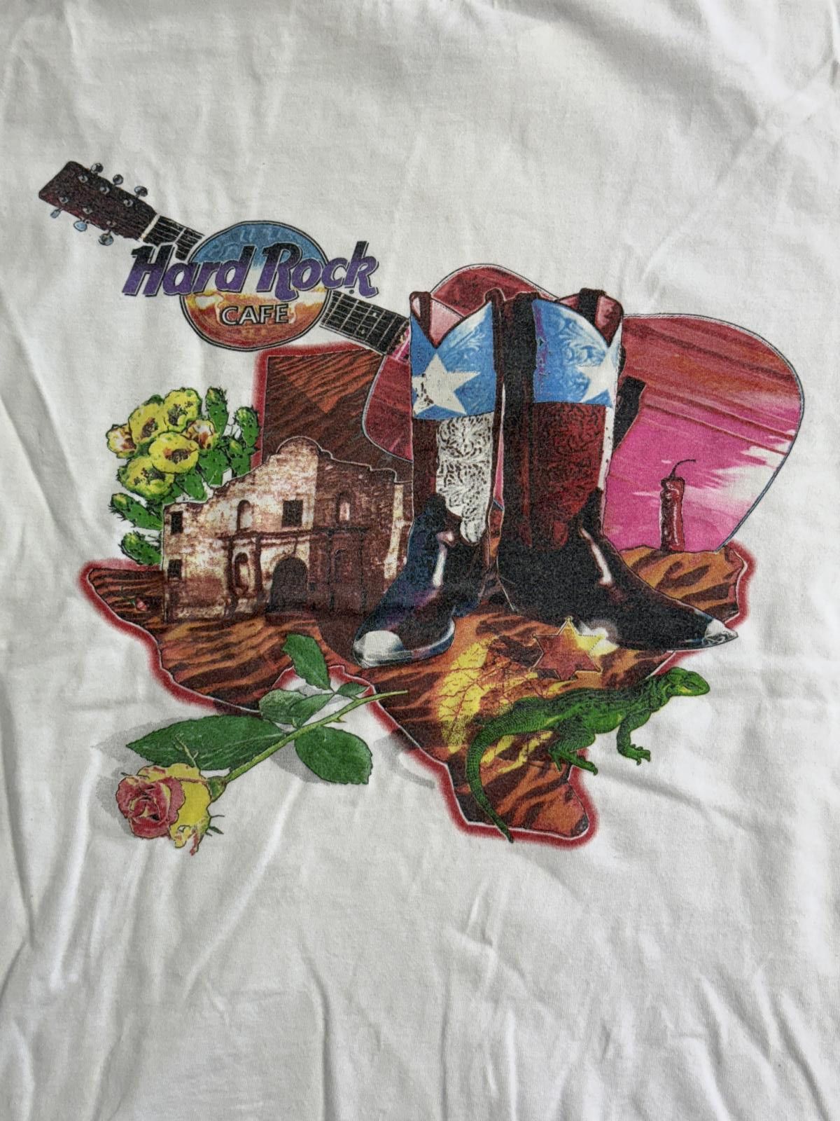 Hard Rock Cafe VTG Hard Rock San Antonio T-shirt Alamo Texas Boots - XL Size US XL / EU 56 / 4 - 5 Thumbnail