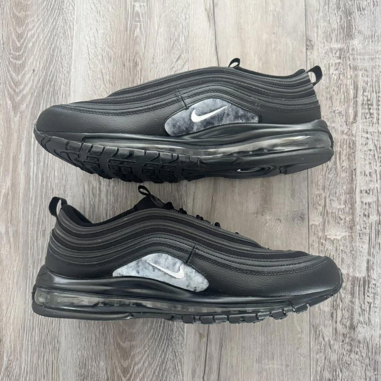 Nike NIKE • Air Max '97 "Black White Anthracite" (13M) Size US 13 / EU 46 - 3 Thumbnail