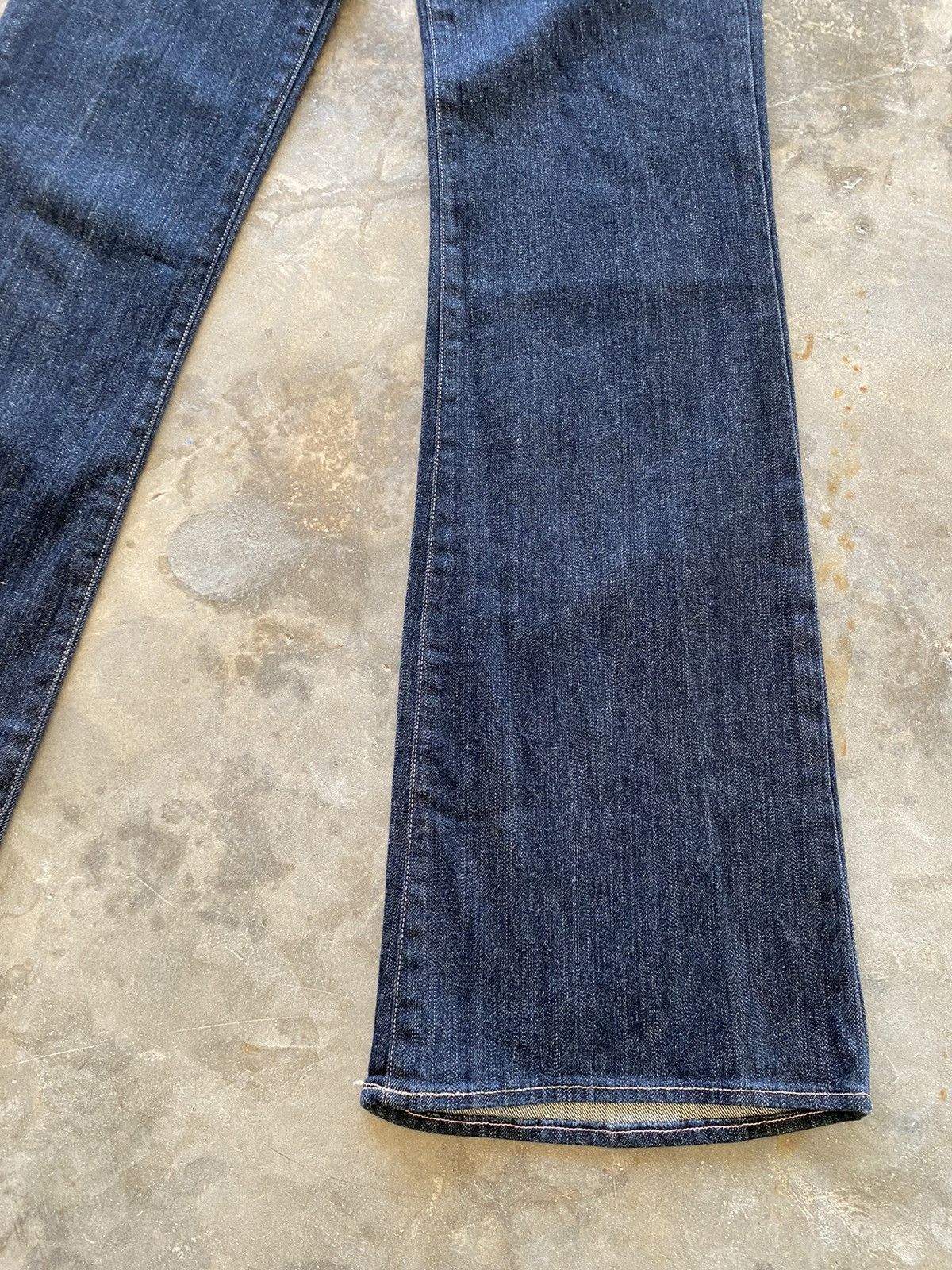 Blue Blue Japan × Hysteric Glamour × Japanese Brand Flare Jeans Crystal Sylph Blue Denim Size 28" / US 6 / IT 42 - 5 Thumbnail