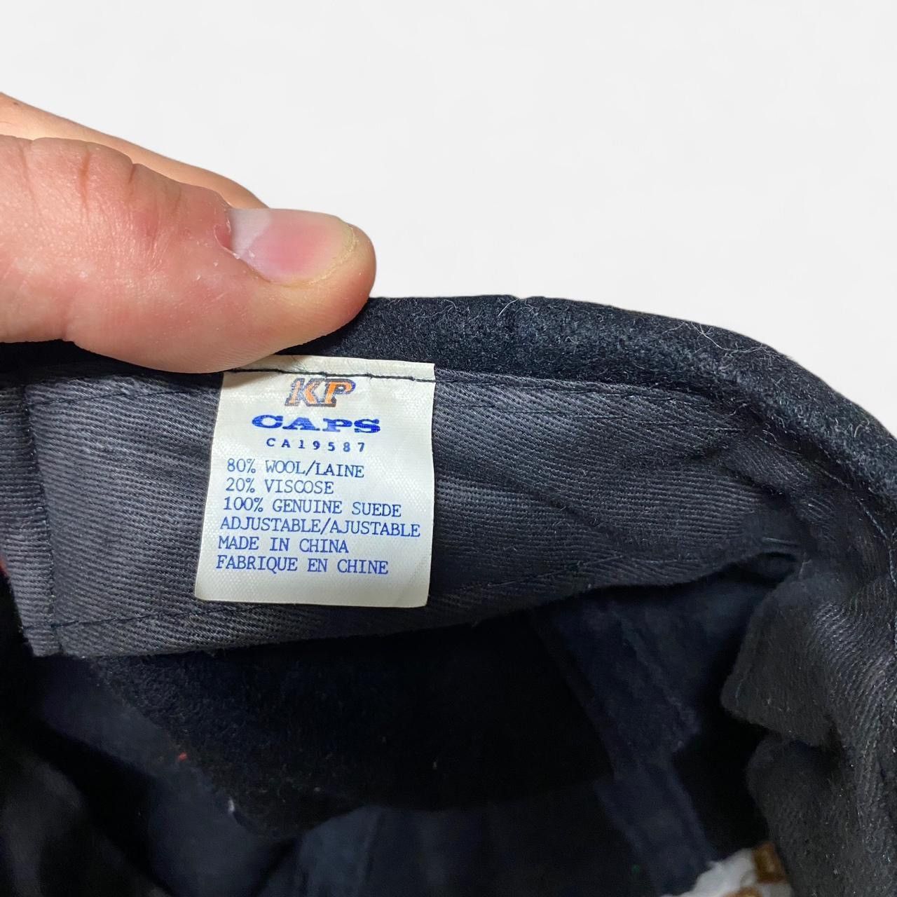 Other Vintage wool and suede tge flint stones black and beige hat Size ONE SIZE - 5 Thumbnail