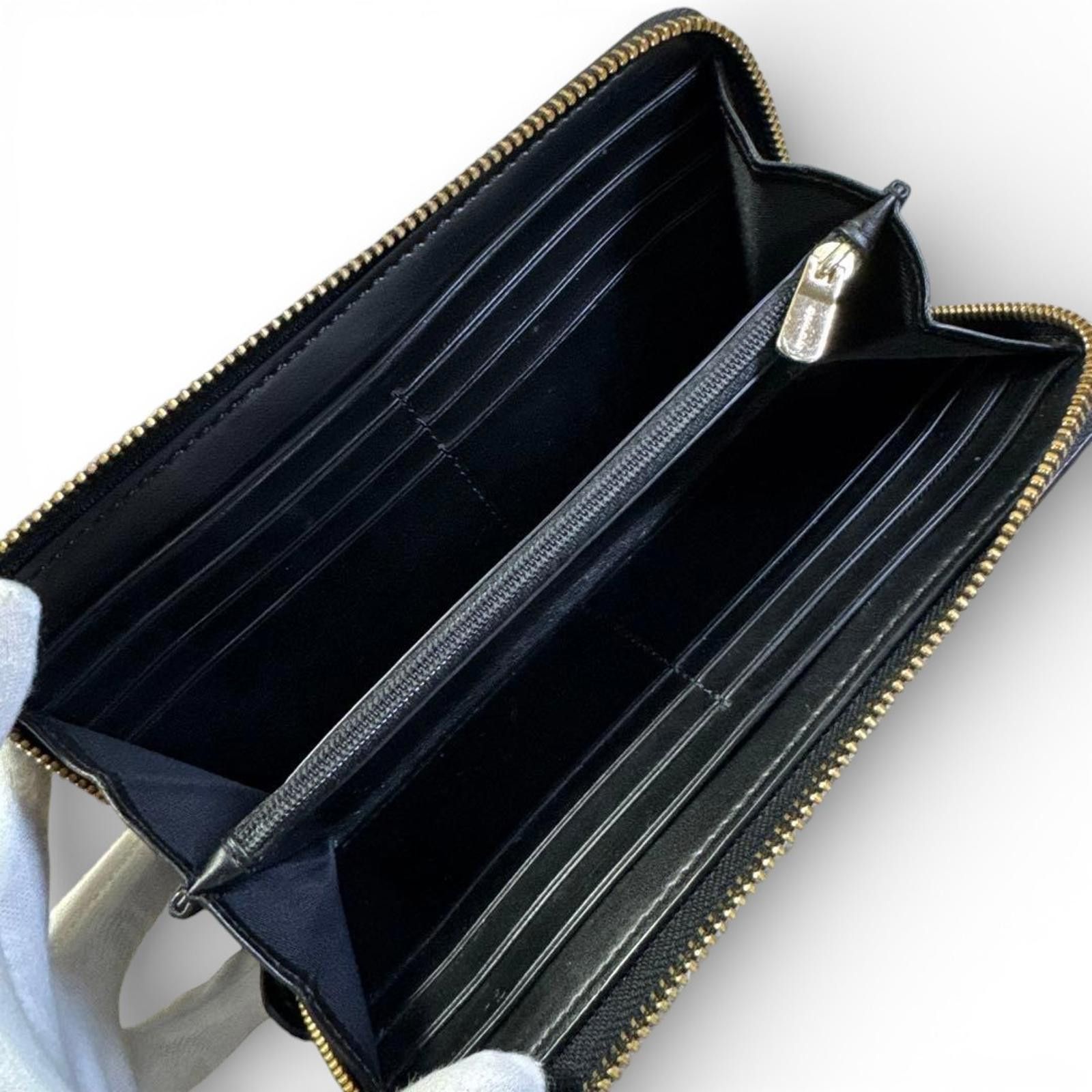 Coach Coach - Signature Brown and Black Zip Around Wallet Size ONE SIZE - 5 Thumbnail