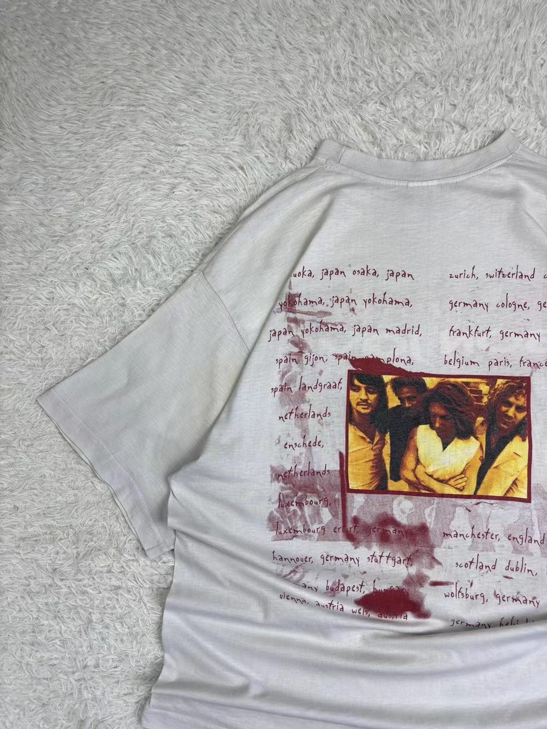 Band Tees × Bon Jovi × Vintage Vintage band tee Bob Jovi 90s Size US XL / EU 56 / 4 - 8 Thumbnail
