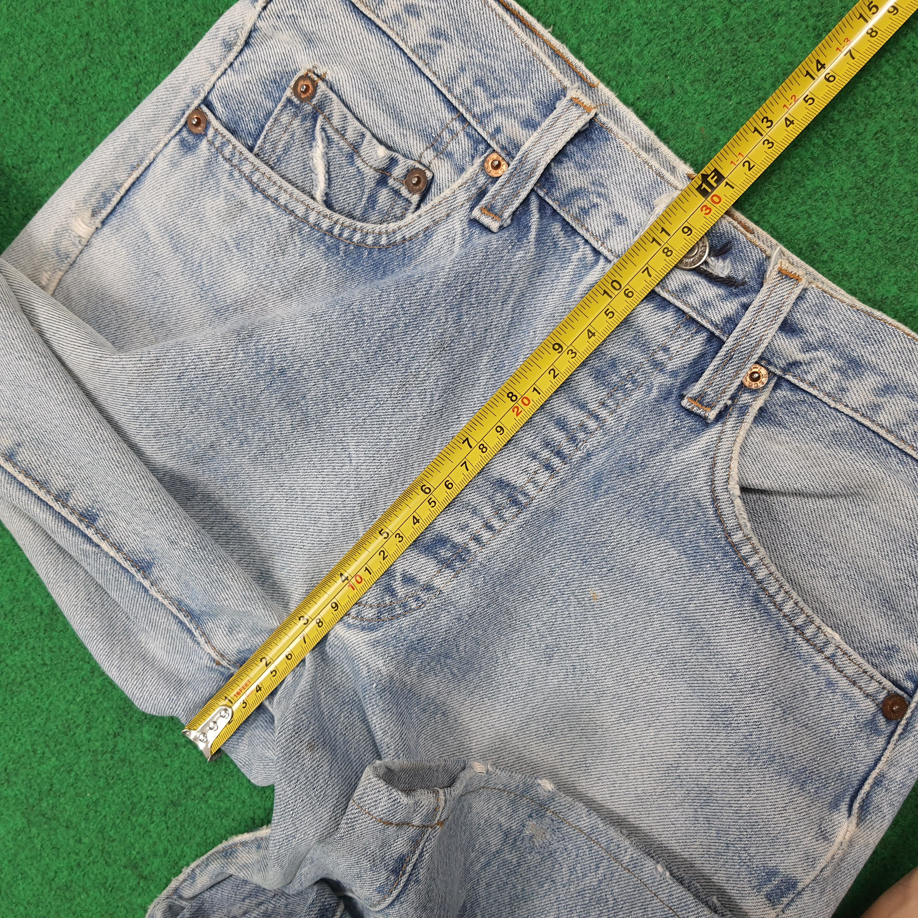 Levi's Vintage Levi's 501 Custom Sashiko Repair Distressed C297N11 Size US 28 / EU 44 - 14 Thumbnail