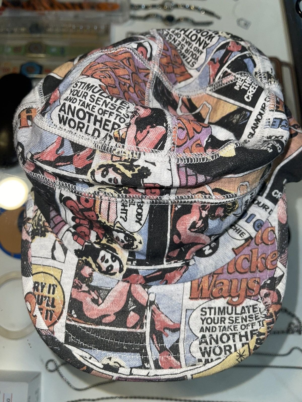 Hysteric Glamour HYSTERIC GLAMOUR MAGAZINE BUCKET HAT Size ONE SIZE - 4 Thumbnail