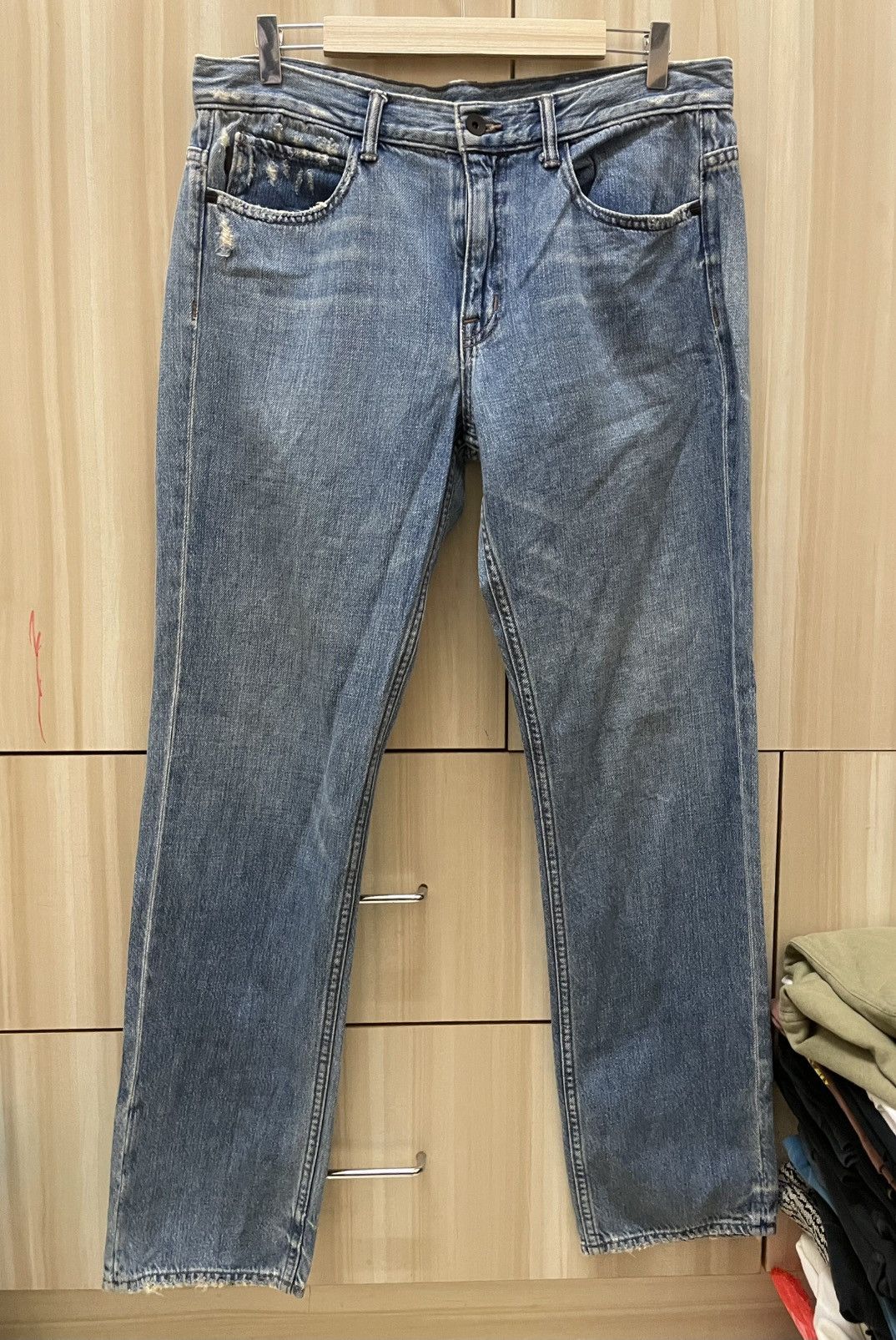 Helmut Lang Helmut Lang Relaxed Tapered Jeans Size US 34 / EU 50 - 1 Thumbnail