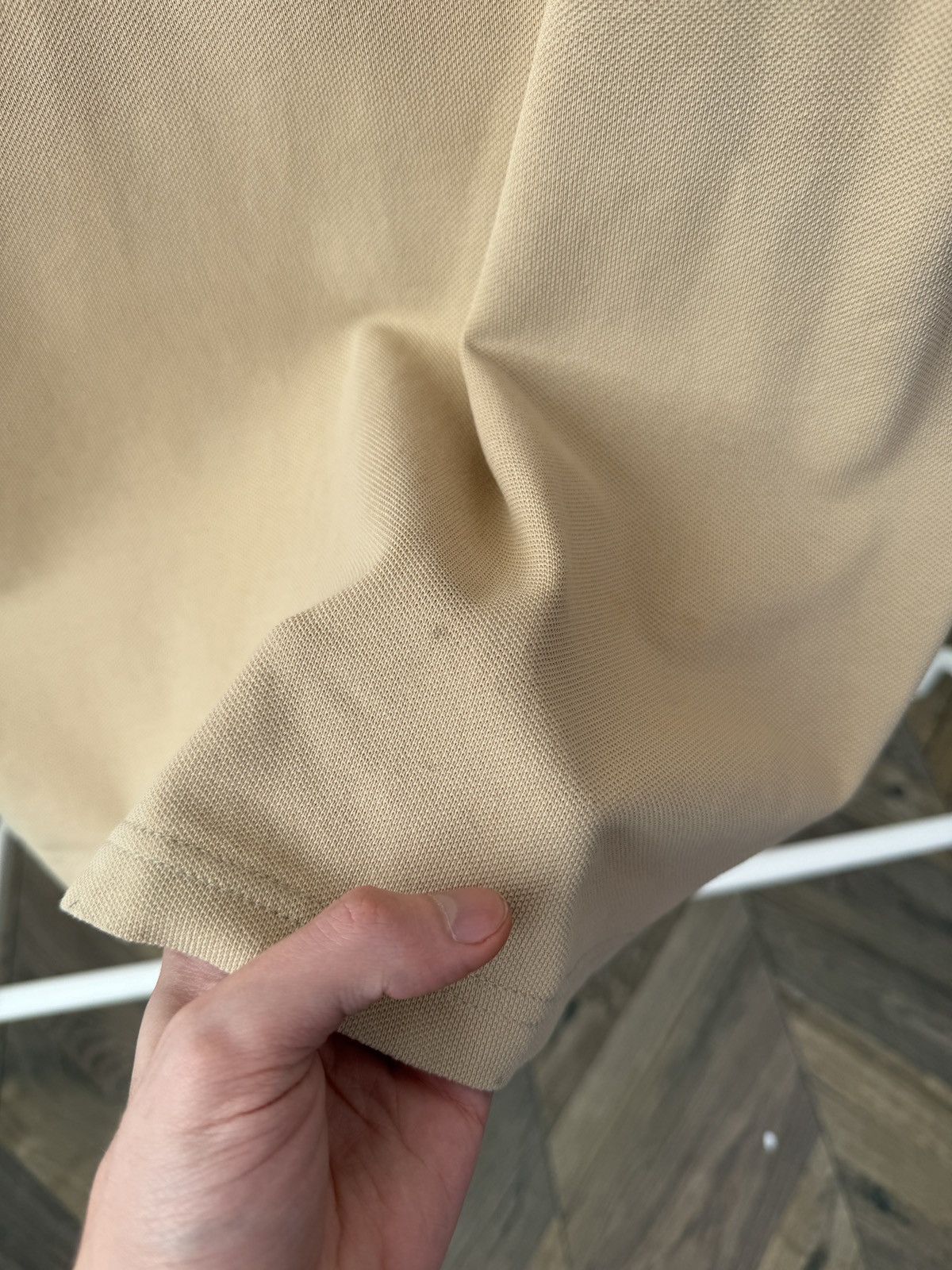 Burberry Vintage Burberry London Beige Polo Shirt Cotton Classic Fit Size US L / EU 52-54 / 3 - 11 Thumbnail