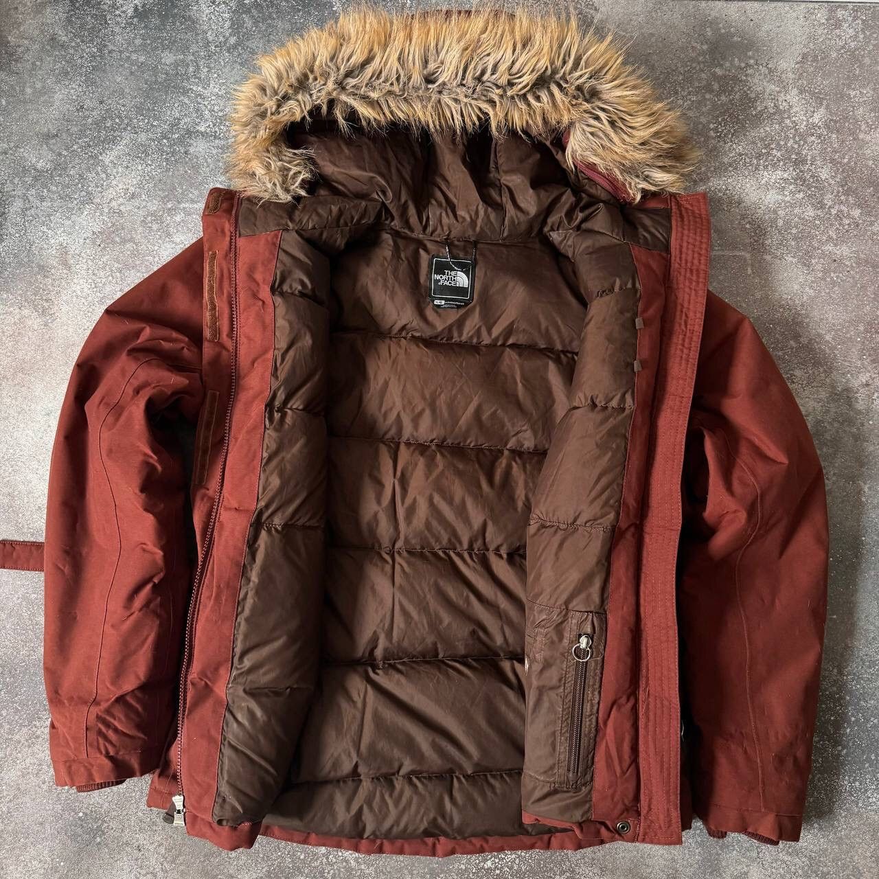 The North Face The North Face Vintage Brown Puffer Down Jacket Size L / US 10 / IT 46 - 7 Thumbnail