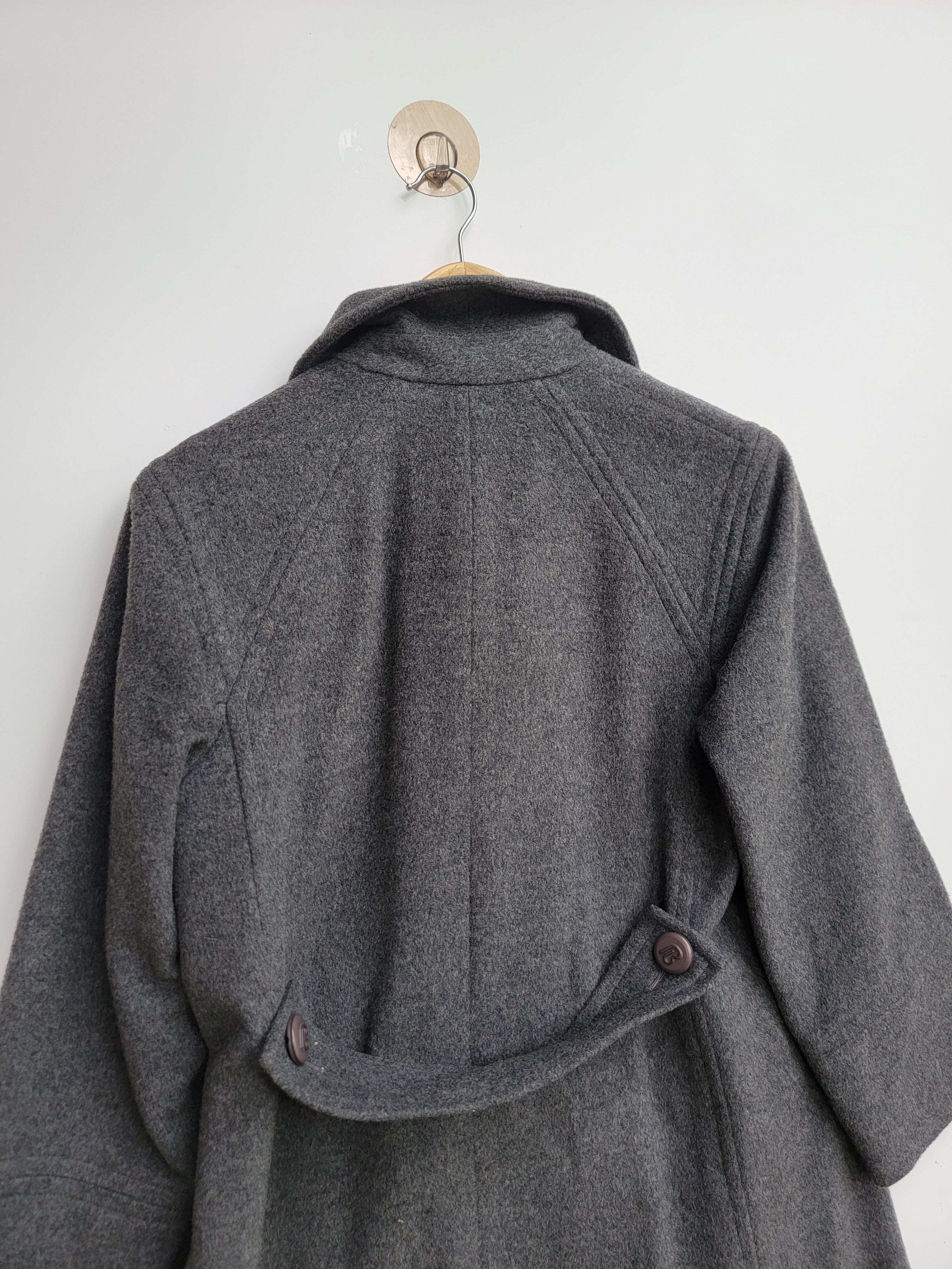 Pierre Balmain × Vintage Pierre Balmaim Paris Wool Long Jacket Size US M / EU 48-50 / 2 - 4 Thumbnail