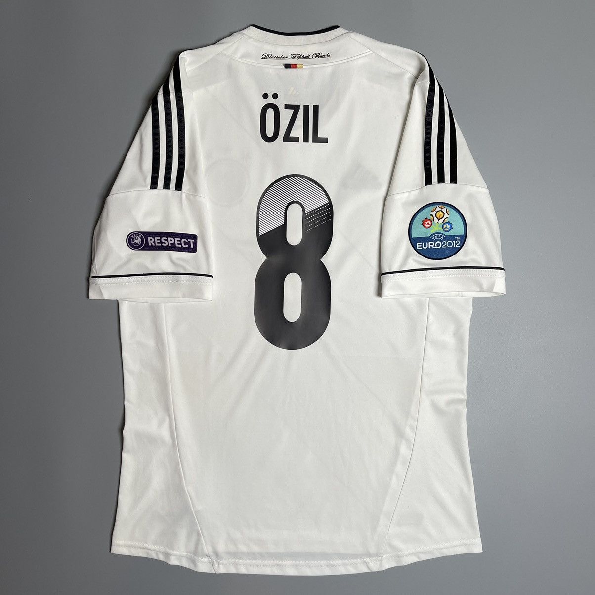 GERMANY ADIDAD 2012 EURO FOOTBALL SOCCER HOME JERSEY #8 OZIL