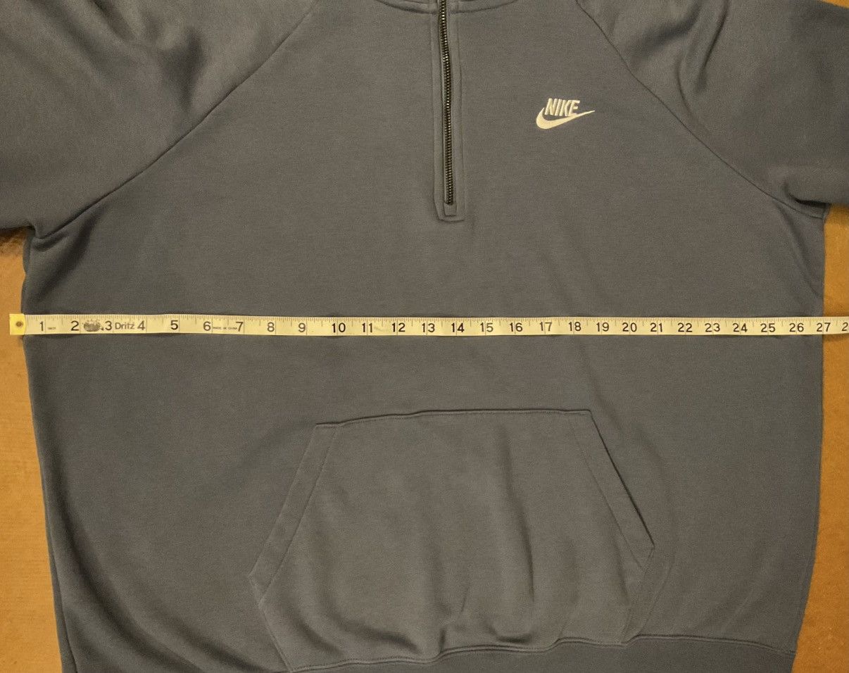 Nike Nike Steel Blue Half-Zip Pullover Size US XXL / EU 58 / 5 - 4 Thumbnail