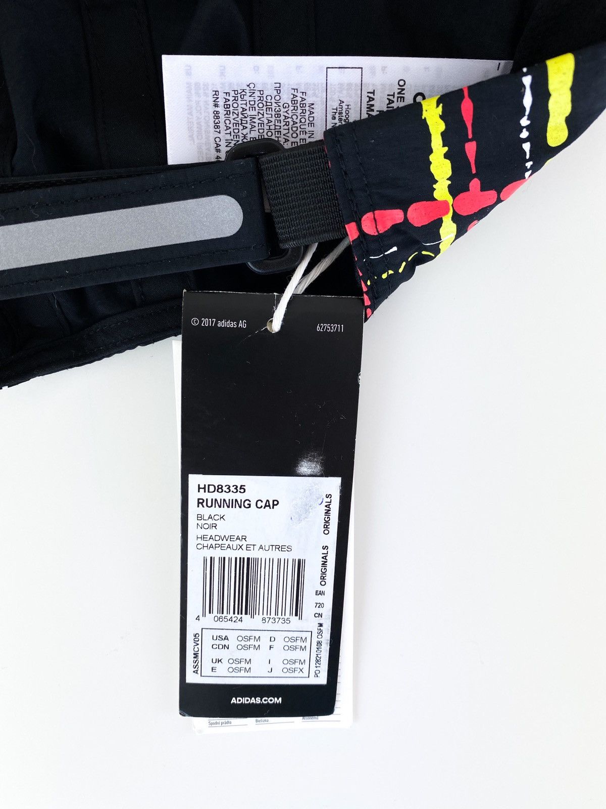 Other Adidas Palace Running Cap Hat "Black Multicolor" Size ONE SIZE - 5 Thumbnail