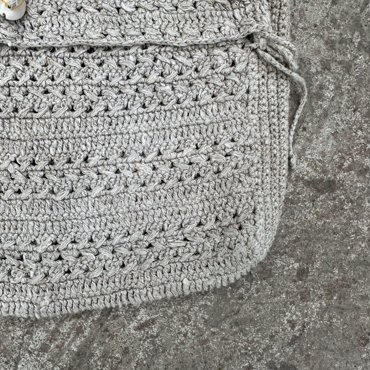 Hypebeast × Le Grande Bleu (L.G.B.) Vintage Japanese Style Knit Custom Bag Grunge Avantgarde Y2K Size ONE SIZE - 6 Thumbnail
