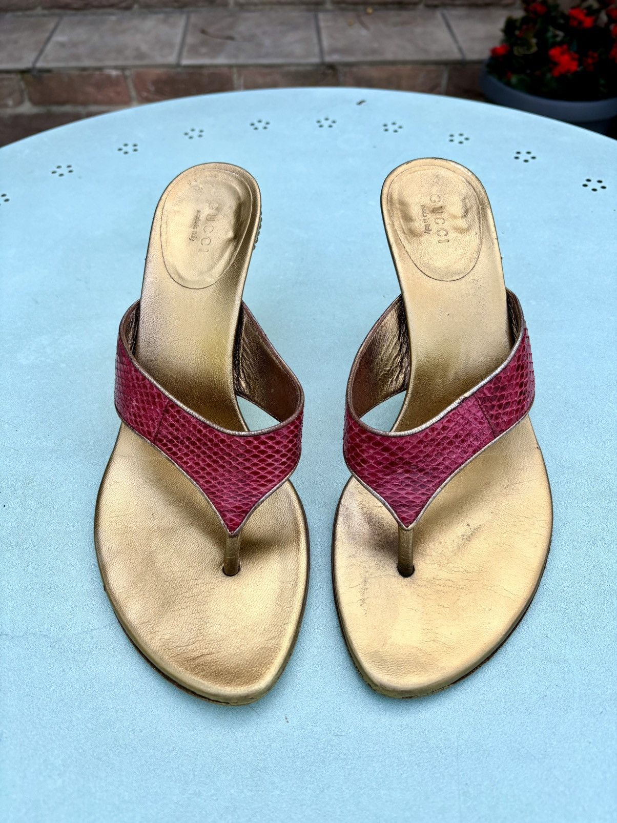 Ultra rare iconic Gucci by Tom Ford sandals