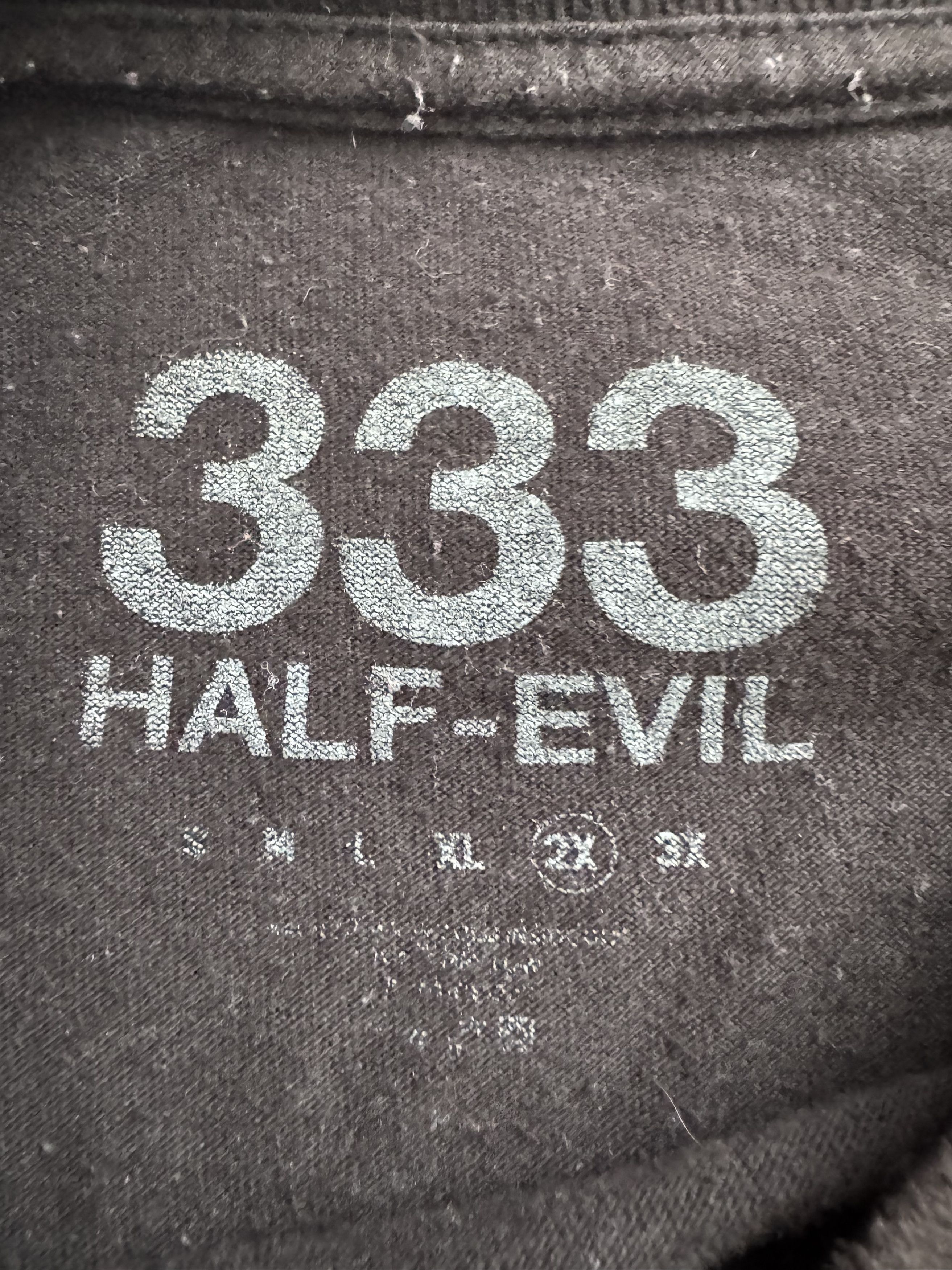 Half Evil Half Evil Dreammaster 333 Tee Size US XXL / EU 58 / 5 - 4 Thumbnail