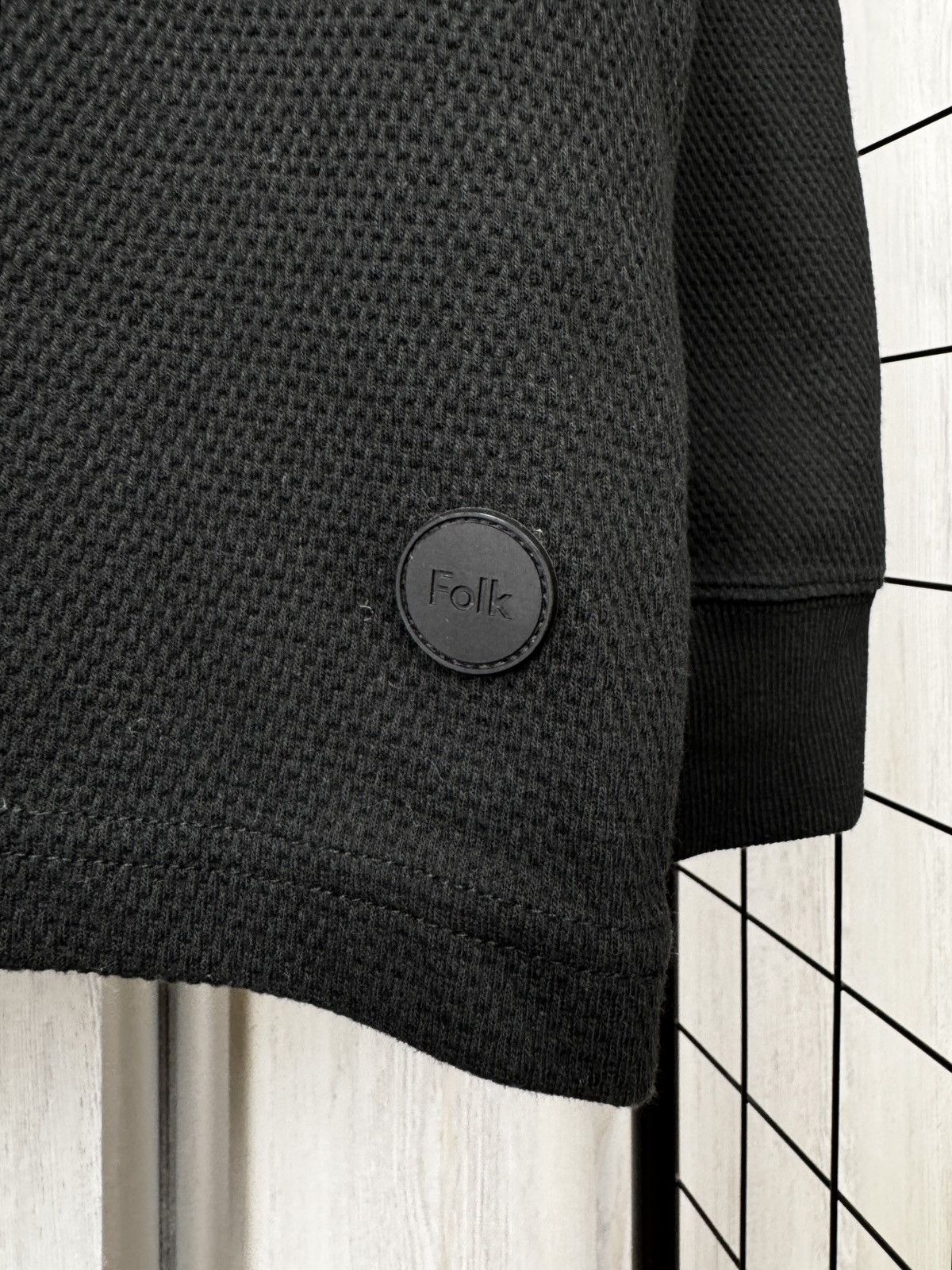 Folk Folk 1/4 Zip Black Jumper Mens Size M Sweater Size US M / EU 48-50 / 2 - 4 Thumbnail
