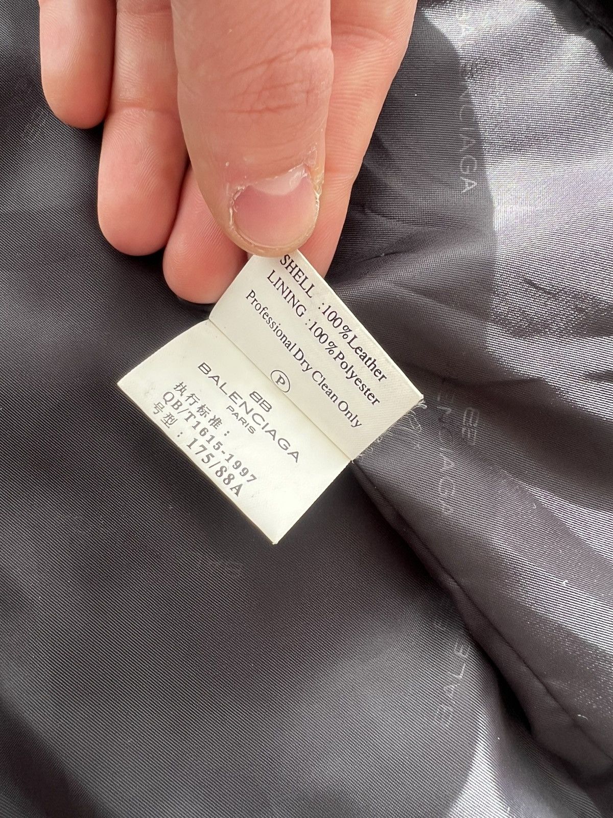 Balenciaga Balenciaga 1997 leather jacket Size US M / EU 48-50 / 2 - 8 Thumbnail