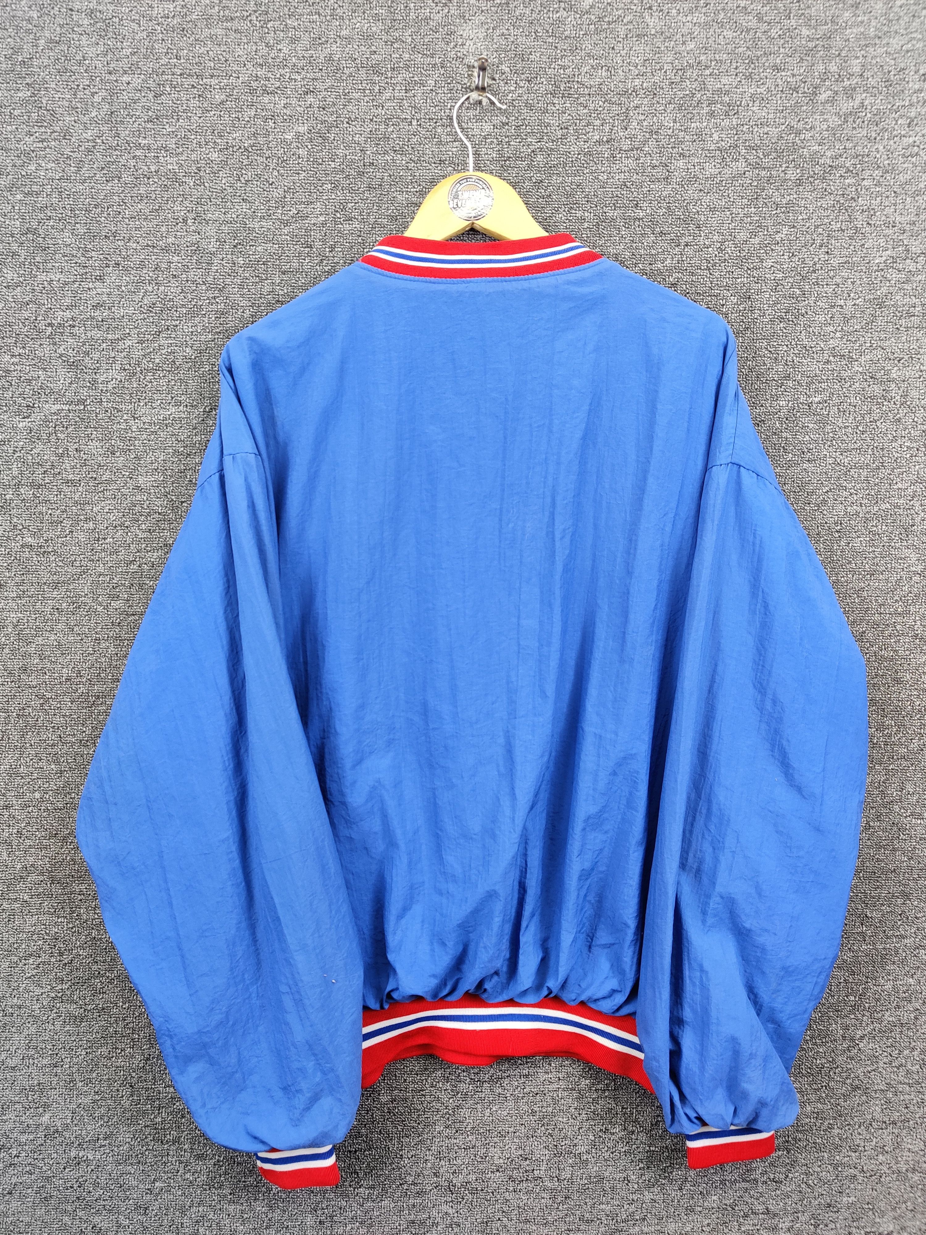 Russell Athletic Russell Athletic Kansas Jay Hawks V Neck Nylon Jacket Size US L / EU 52-54 / 3 - 6 Thumbnail
