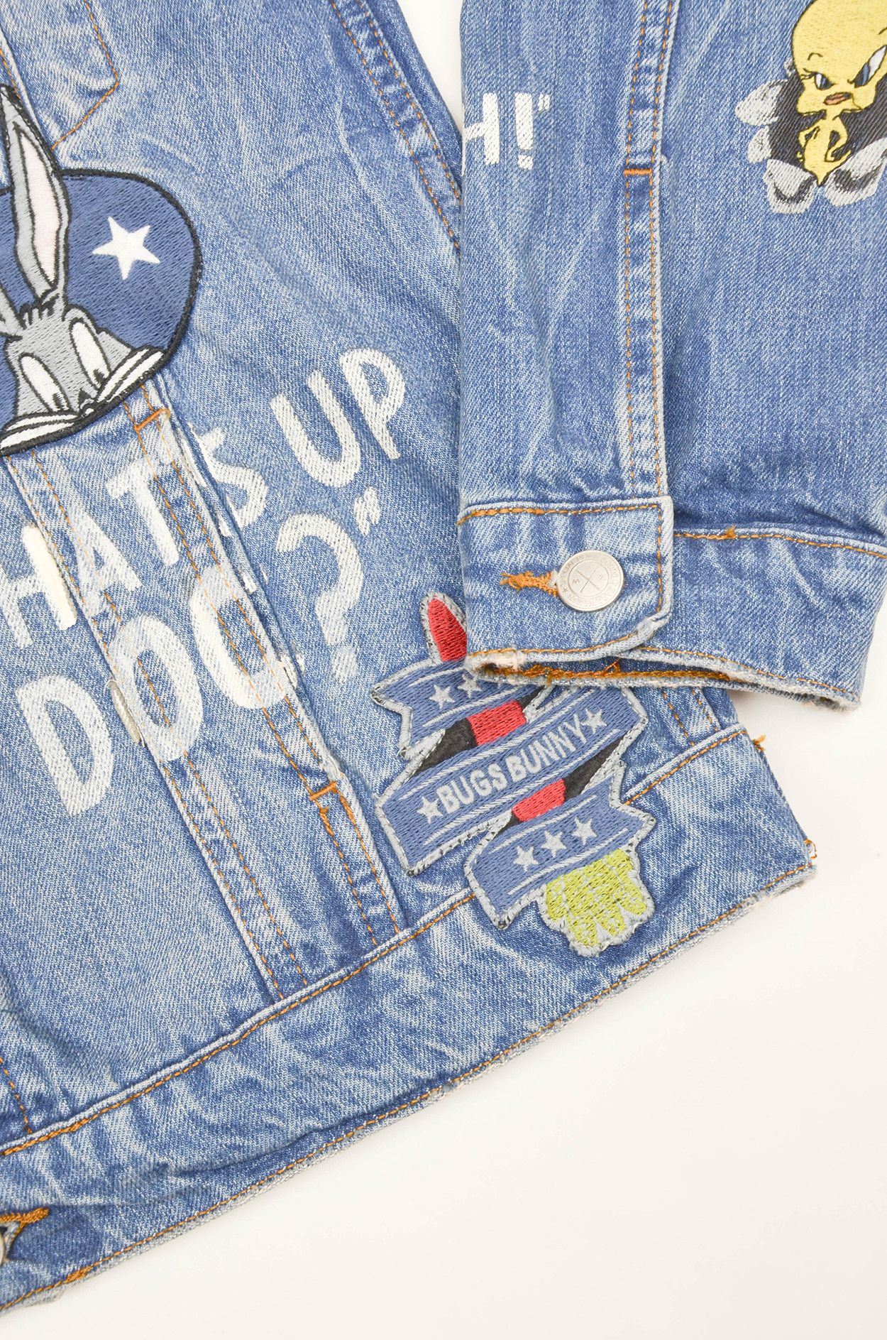 ZARA Woman Looney Tunes Denim Jacket – Size S
