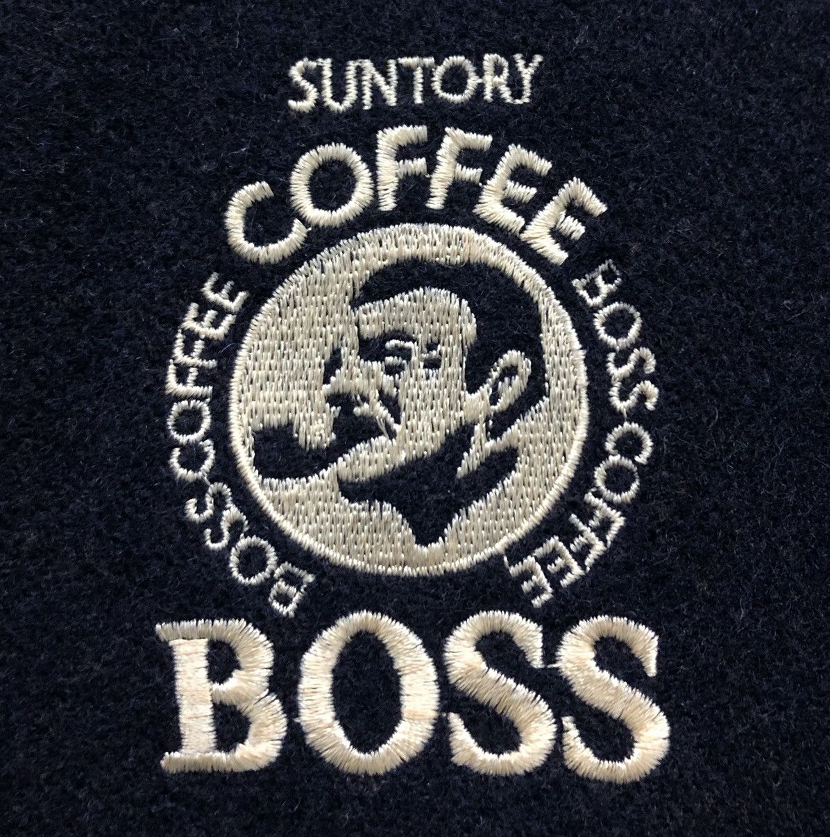 Vintage Vintage Suntory Boss Coffee Varsity Jacket Original Design Size US XXL / EU 58 / 5 - 5 Thumbnail