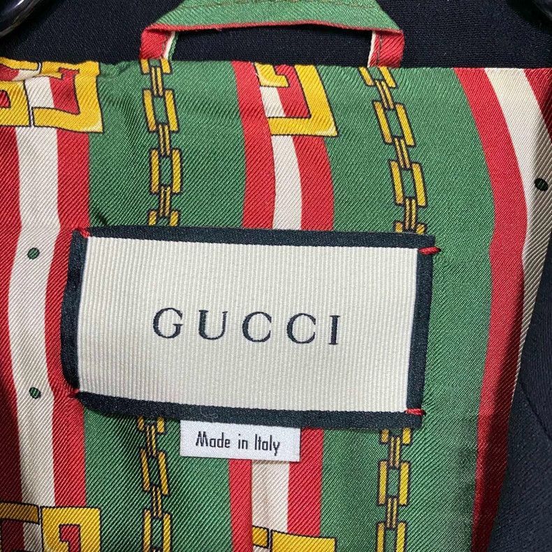 Gucci Classic Academy Style Blazer by GUCCI-2505 Size M / US 6-8 / IT 42-44 - 4 Thumbnail