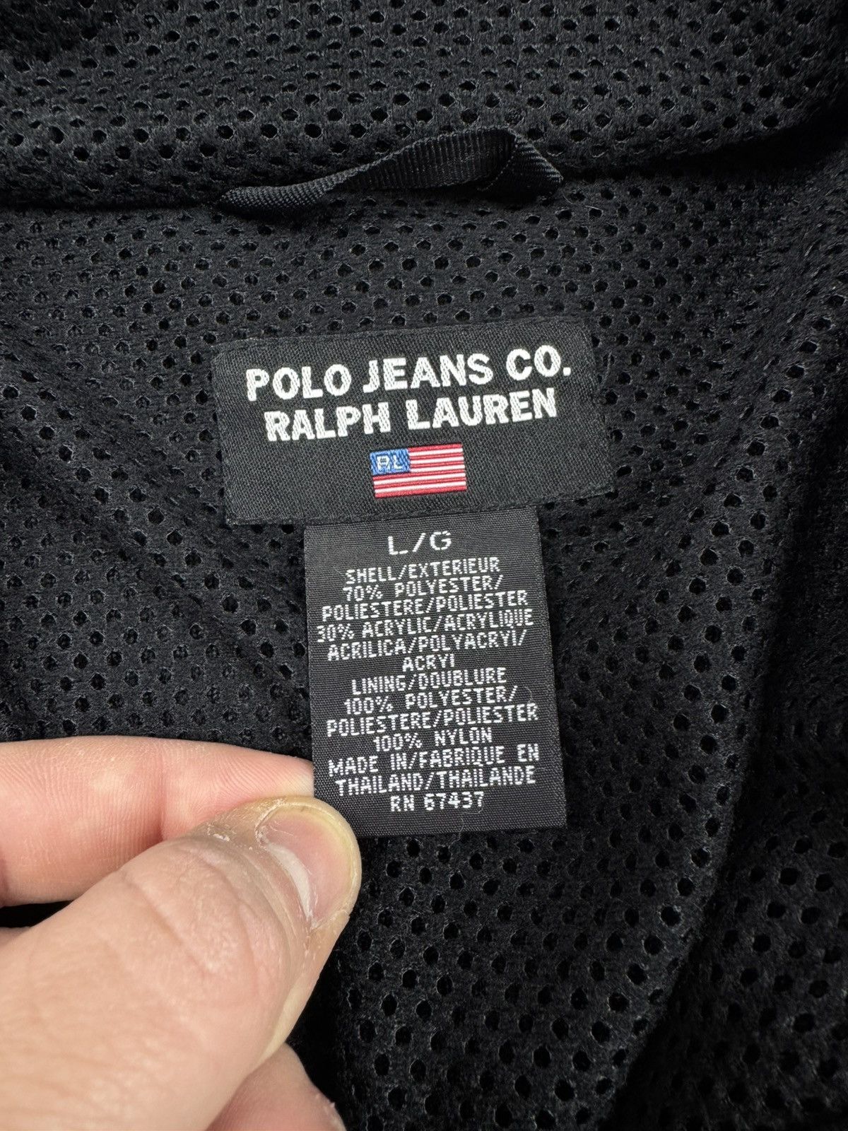 Polo Ralph Lauren Vintage Polo Jeans CO. Ralph Lauren Teddy Fleece Jacket USA Size US L / EU 52-54 / 3 - 8 Thumbnail