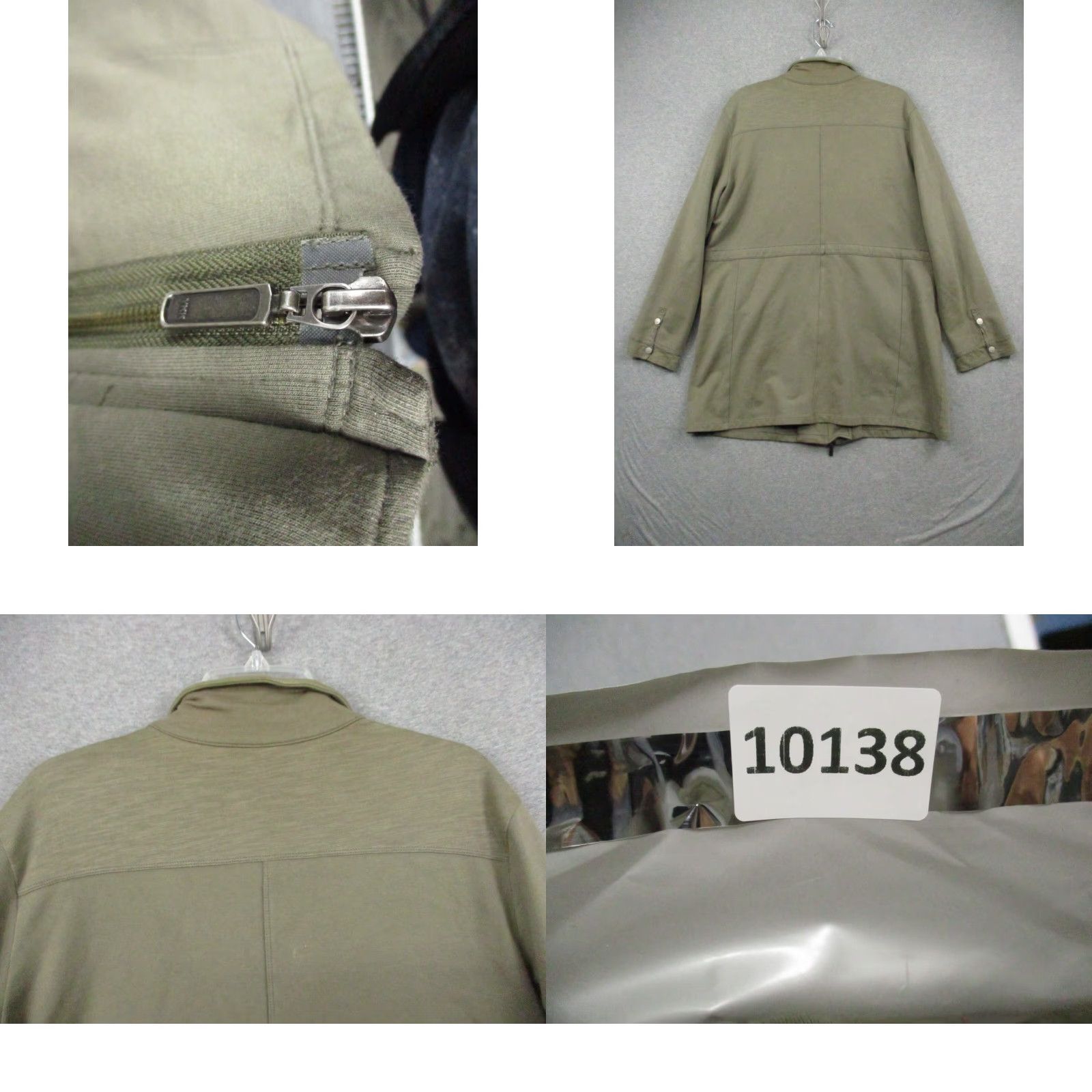 Vintage NEON BUDDHA Women XL Button Front Sweatshirt Jacket Green Size XL / US 12-14 / IT 48-50 - 8 Thumbnail
