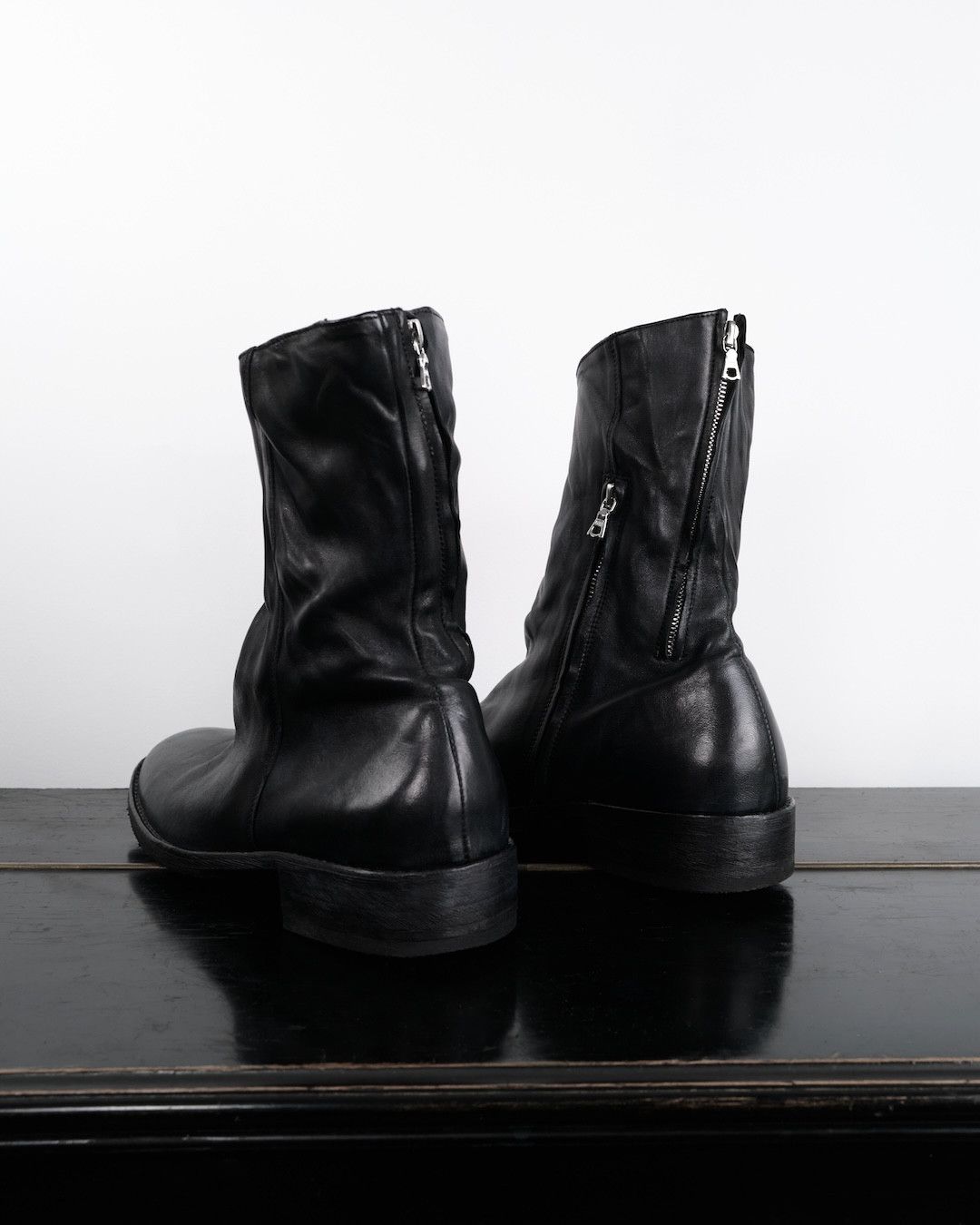 Other HORSE LEATHER BOOTS HB-2RZ-01 Size US 11.5 / EU 44-45 - 10 Thumbnail