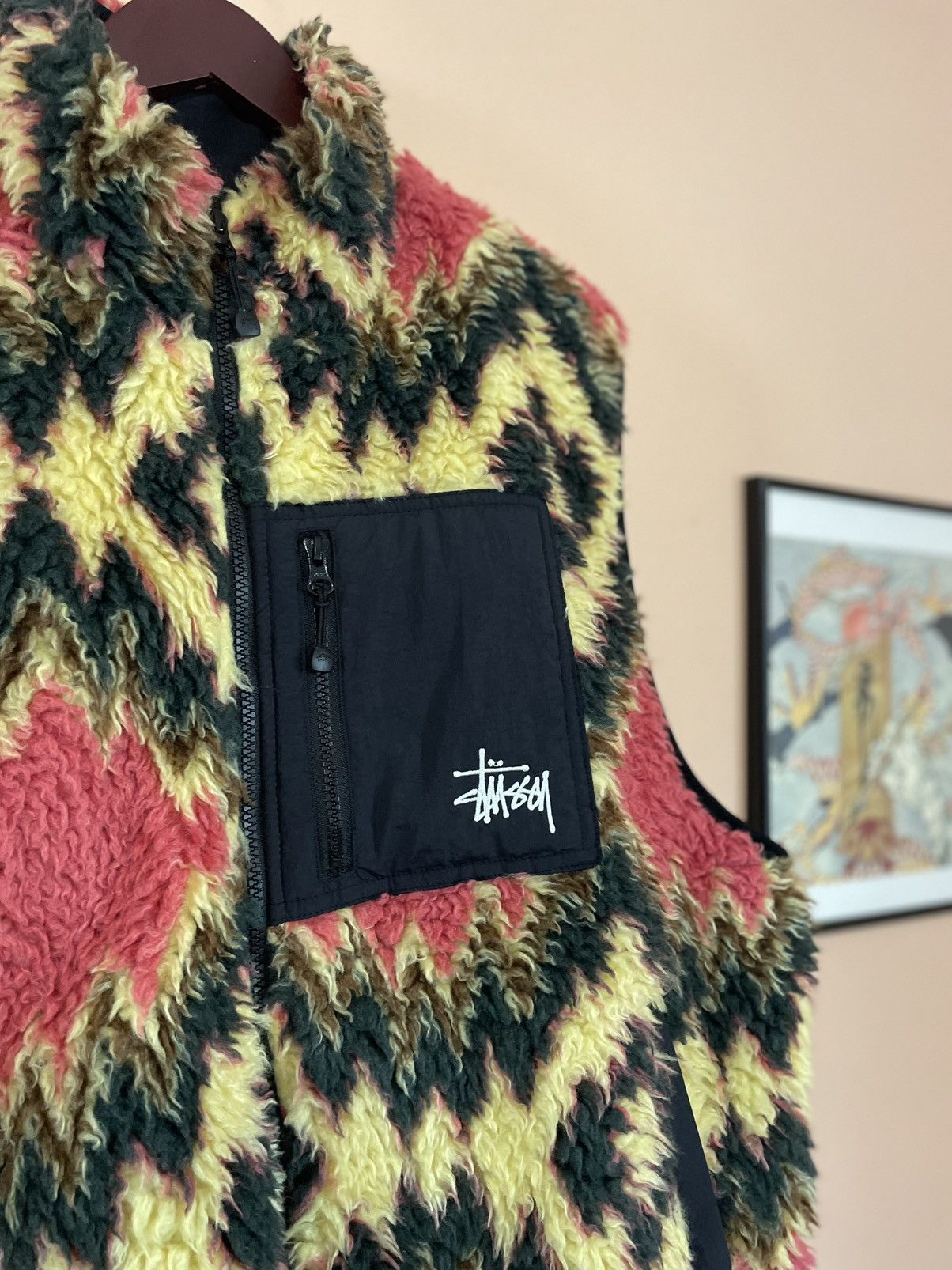Stussy Stussy Fleece vest Size US XL / EU 56 / 4 - 3 Thumbnail